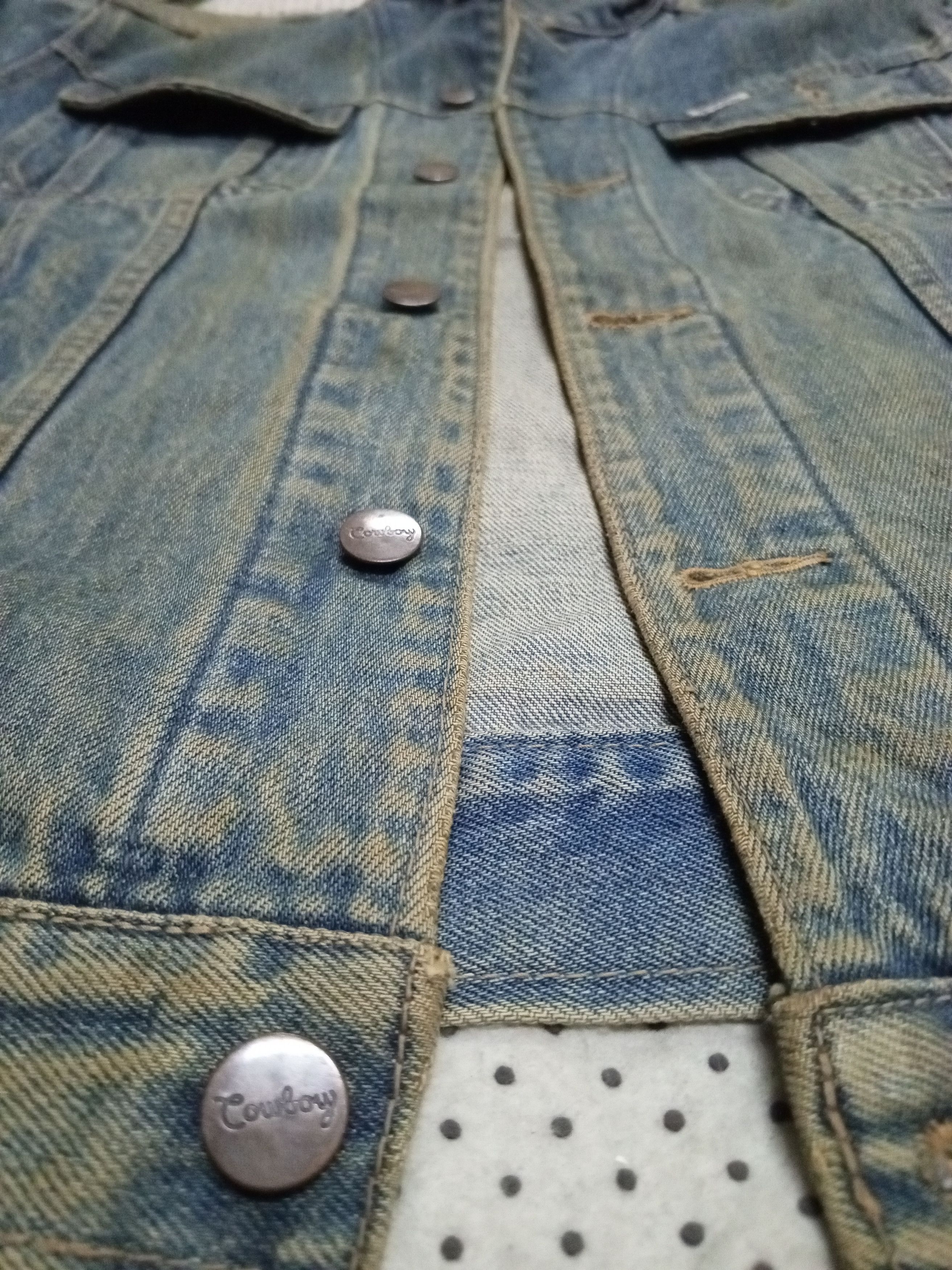 Cowboy Equipment × Vintage VTG COWBOY DENIM JACKETS RARE Size US L / EU 52-54 / 3 - 10 Thumbnail