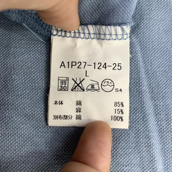 Burberry Vintage BURBERRY LONDON PRORSUM Blue Polo Tee Shirt Size US M / EU 48-50 / 2 - 8 Thumbnail
