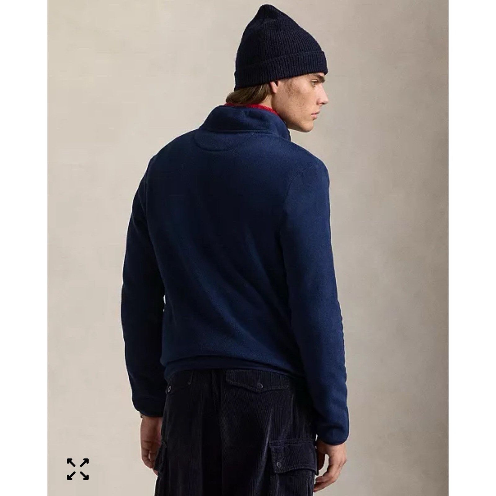 Lauren Ralph Lauren NWT Ralph Lauren Men's Ski-Print Fleece Pullover Blue small Size S / US 4 / IT 40 - 6 Thumbnail