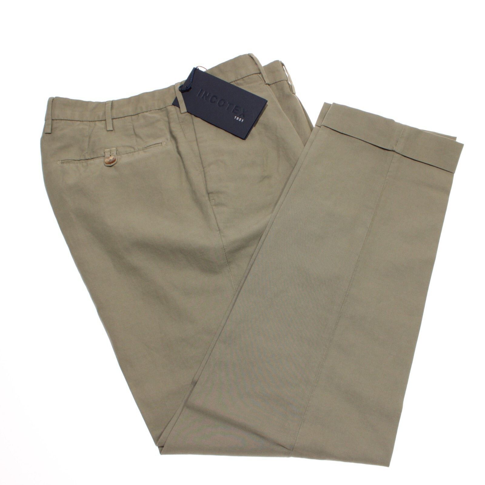 Incotex INCOTEX New with tags Chino Size 32 US In Green Size US 32 / EU 48 - 2 Thumbnail