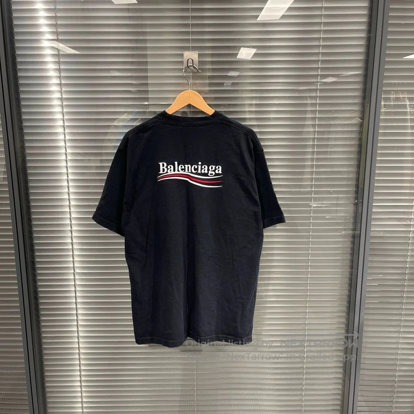 Balenciaga Black Short Sleeve T-Shirt. Size US S / EU 44-46 / 1 - 2 Thumbnail