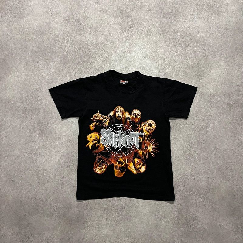 Band Tees Vintage Slipknot T-Shirt Printed Retro Y2K 90s Size US S / EU 44-46 / 1 - 1 Thumbnail