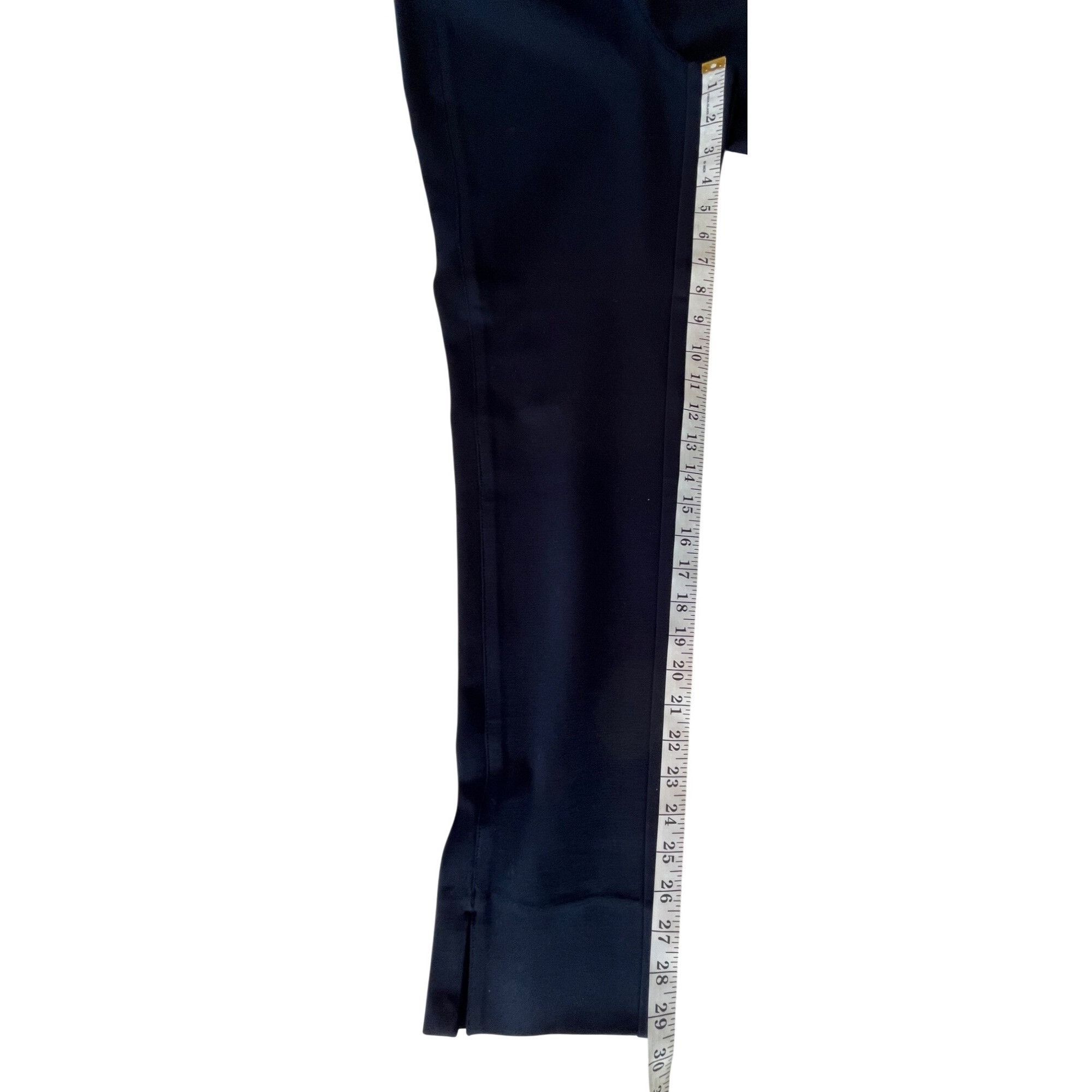 Other Navy Ankle-Length Ponte Pants XS Stretch Waistband Nylon Ble Size 24" / US 00 / IT 34 - 8 Thumbnail