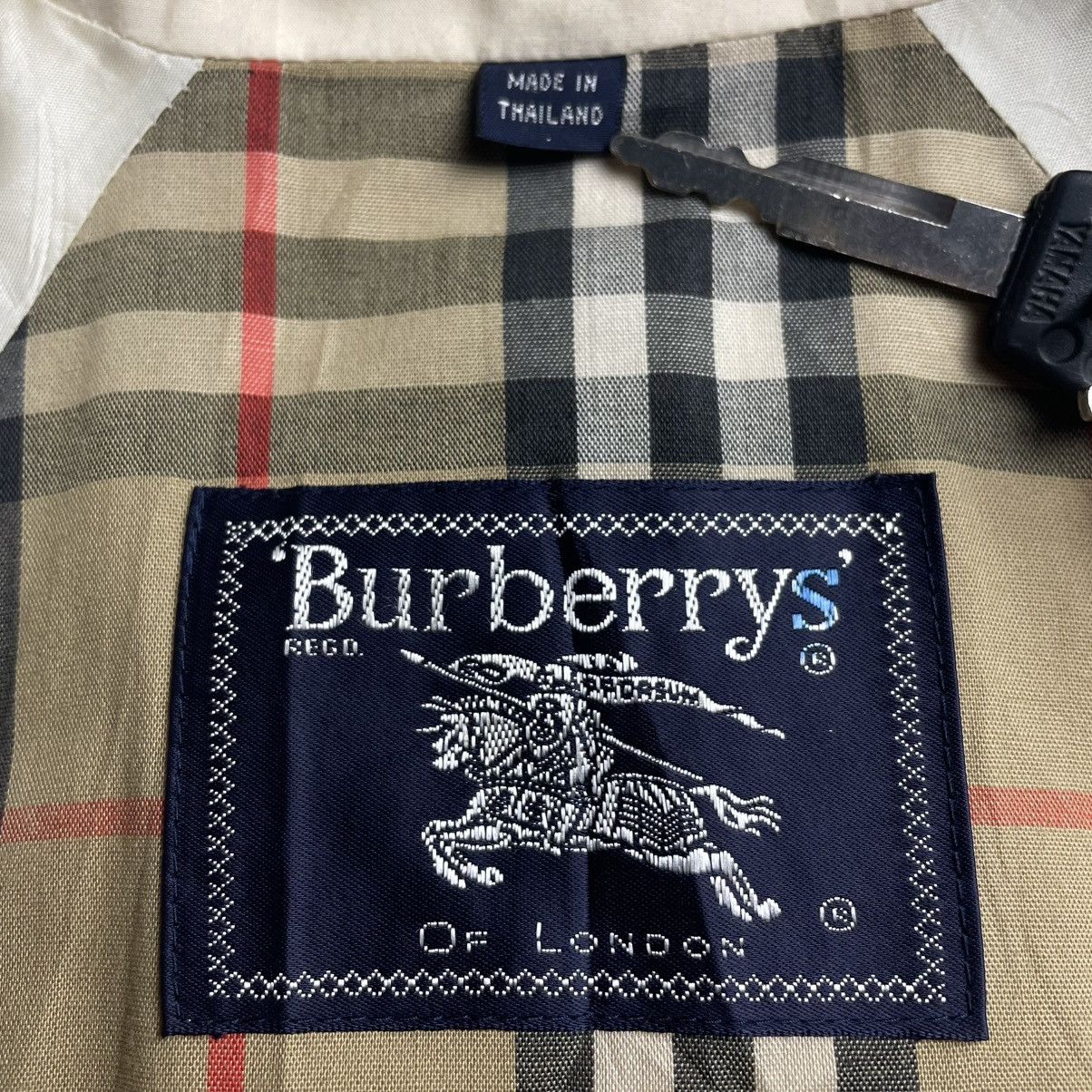 Burberry Prorsum VINTAGE BURBERRY LINED NOVACHECK LONG COAT JACKET Size US L / EU 52-54 / 3 - 17 Thumbnail