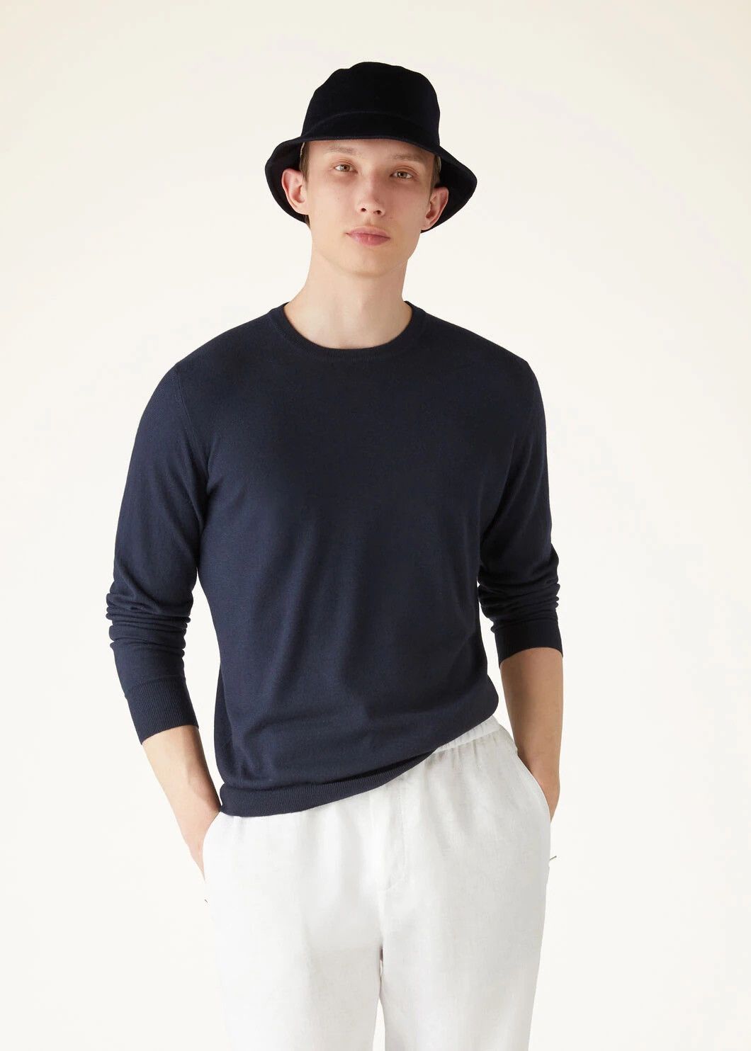 Loro Piana 🔥🔥 Loro Piana Girocollo Baby Cashmere Superlight Sweater Size US S / EU 44-46 / 1 - 7 Thumbnail