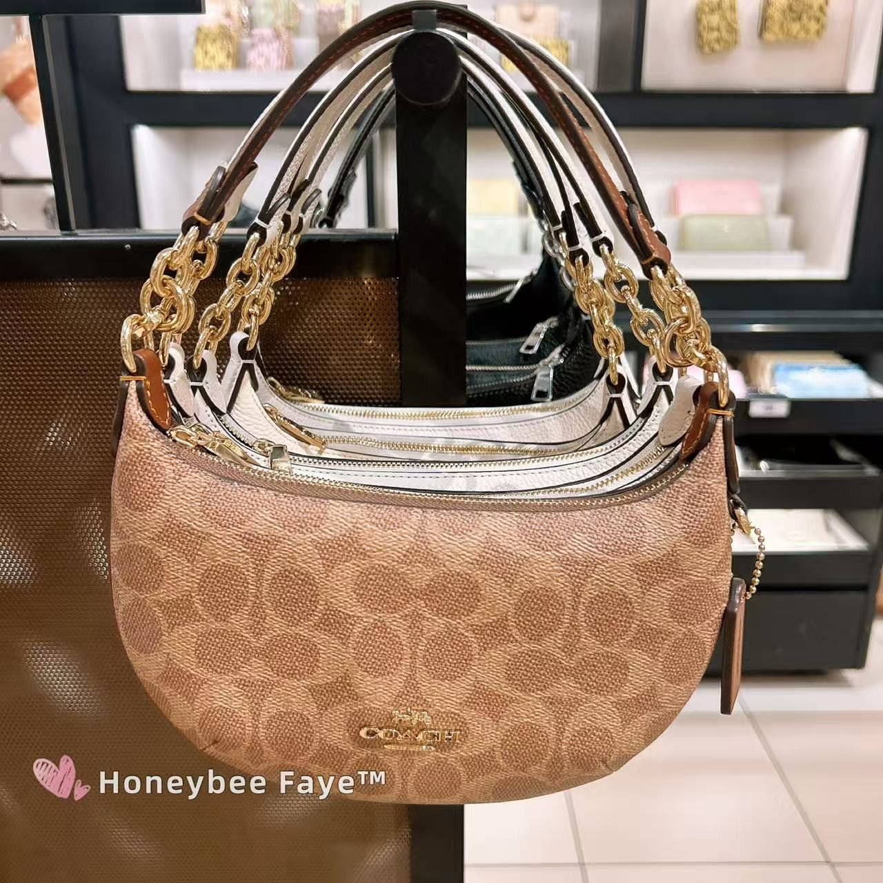 Coach Mini Payton Bag In Signature Canvas CEL06 Size ONE SIZE - 3 Thumbnail