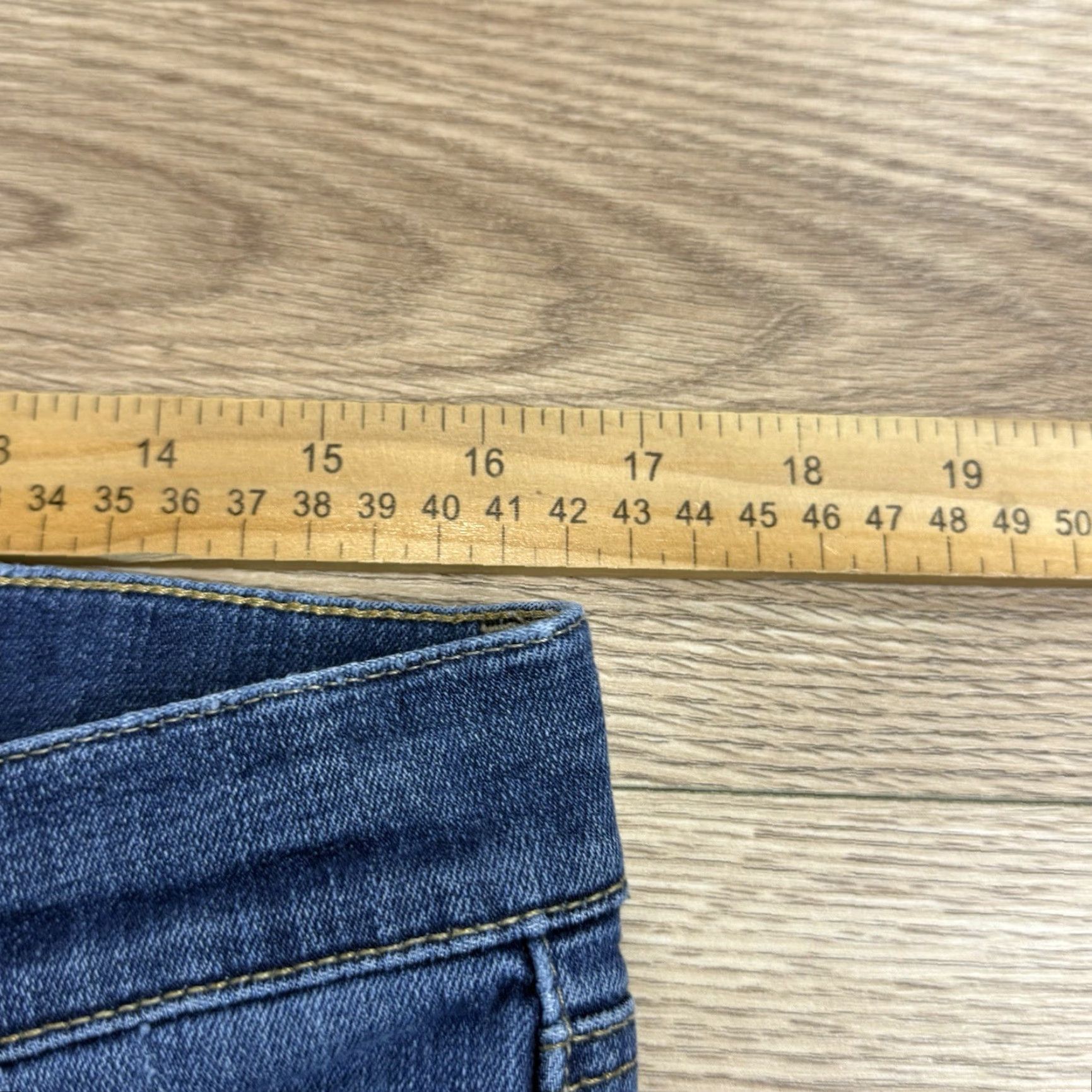 Ralph Lauren Polo Ralph Lauren Jeans Womens 32 Tompkins Skinny Mid Rise Dark Wash Blue 31 Inseam Cotton Blend Size 24" / US 00 / IT 34 - 6 Thumbnail