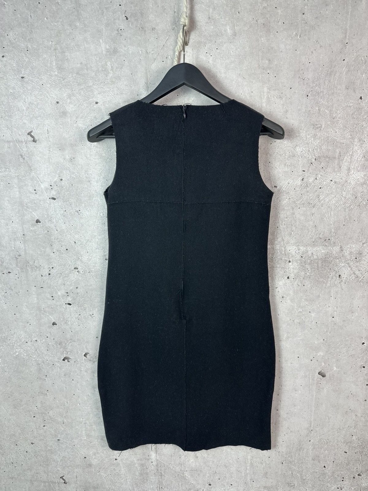 Walter Van Beirendonck W&LT Walter Van Beirendonck Distressed Pockets Wool Dress Size US M / EU 48-50 / 2 - 10 Thumbnail