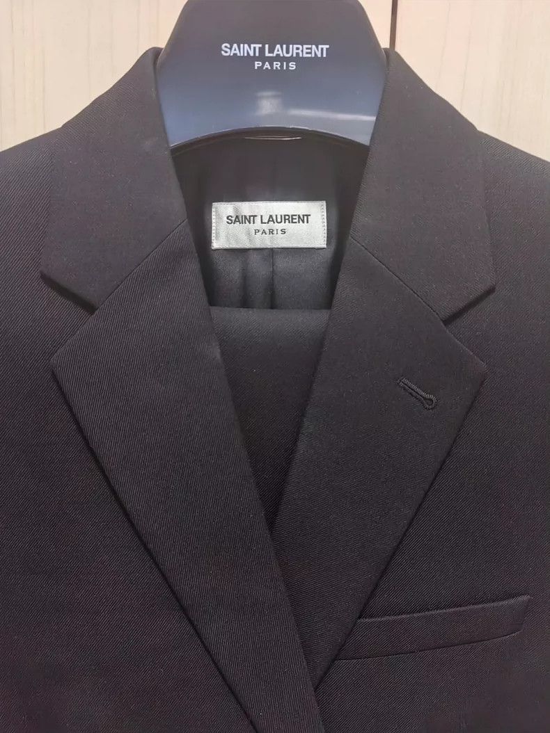 Saint Laurent Paris Saint Laurent Paris Smoking blazer 2505-Nextarrow Size 48R - 4 Thumbnail