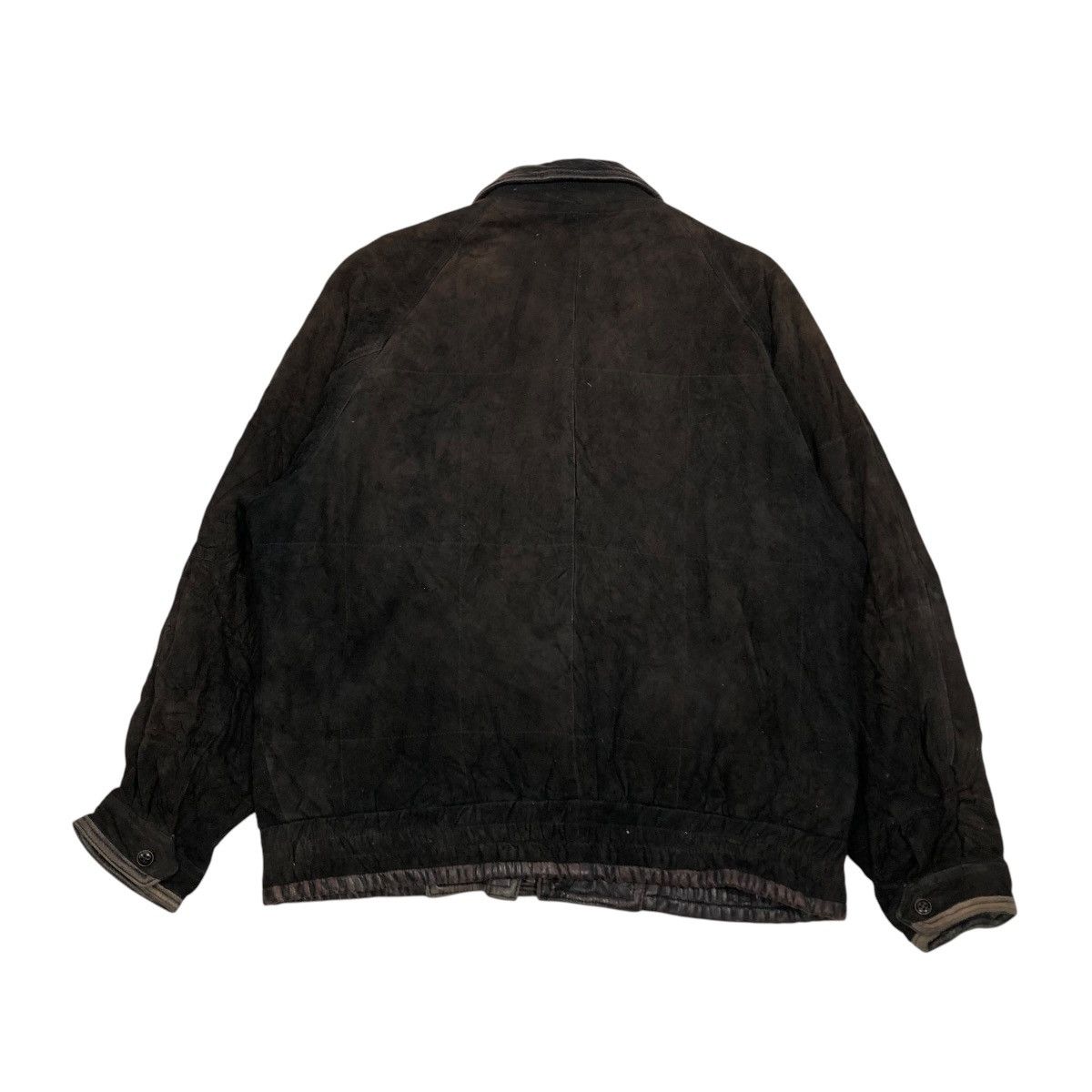Japanese Brand 🔥VINTAGE BIKER LEATHER JACKET BLANKET VARIE ISSEY MIYAKE Size US L / EU 52-54 / 3 - 2 Thumbnail