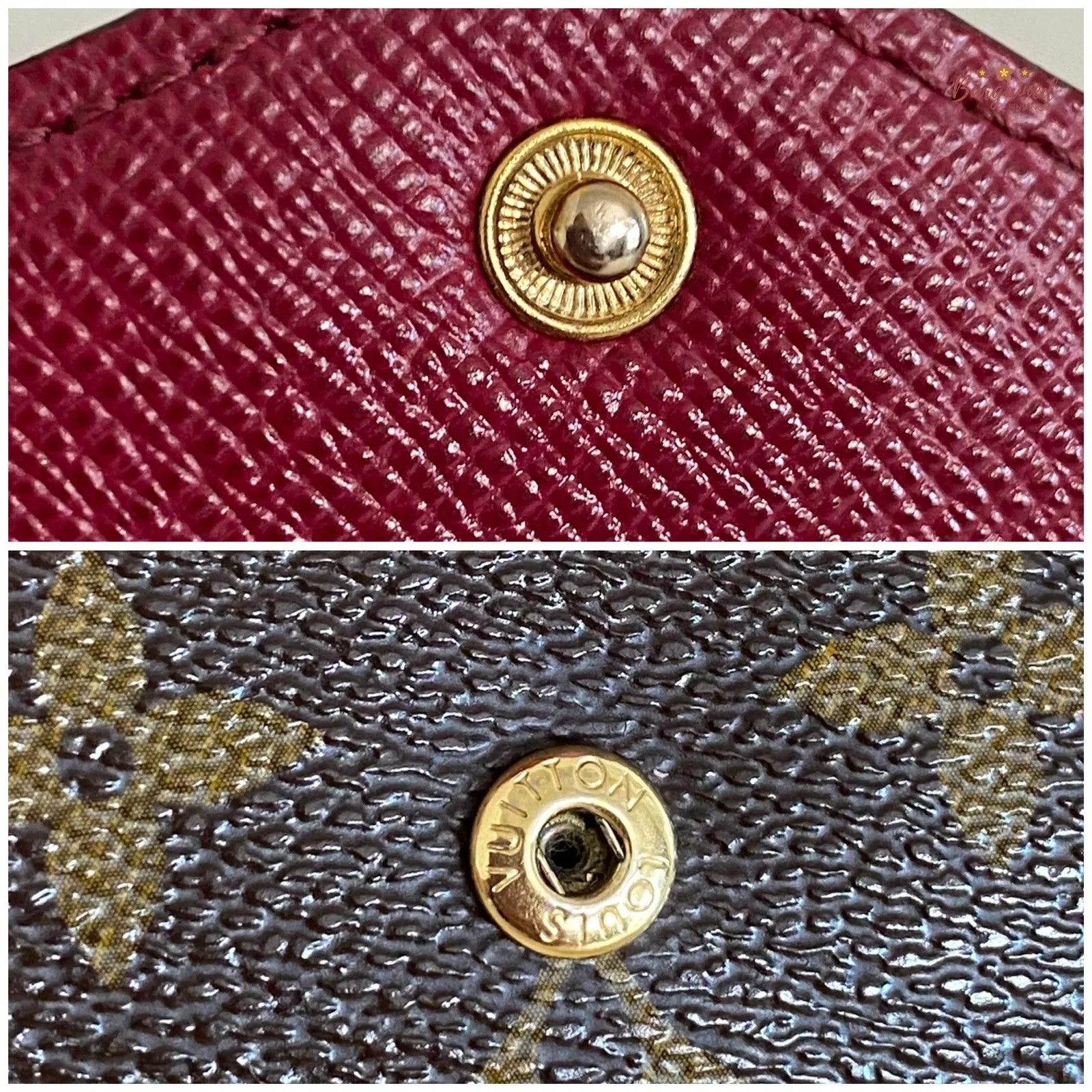 Louis Vuitton Louis Vuitton Monogram Leather Brown Josephine Long Wallet Size ONE SIZE - 10 Thumbnail