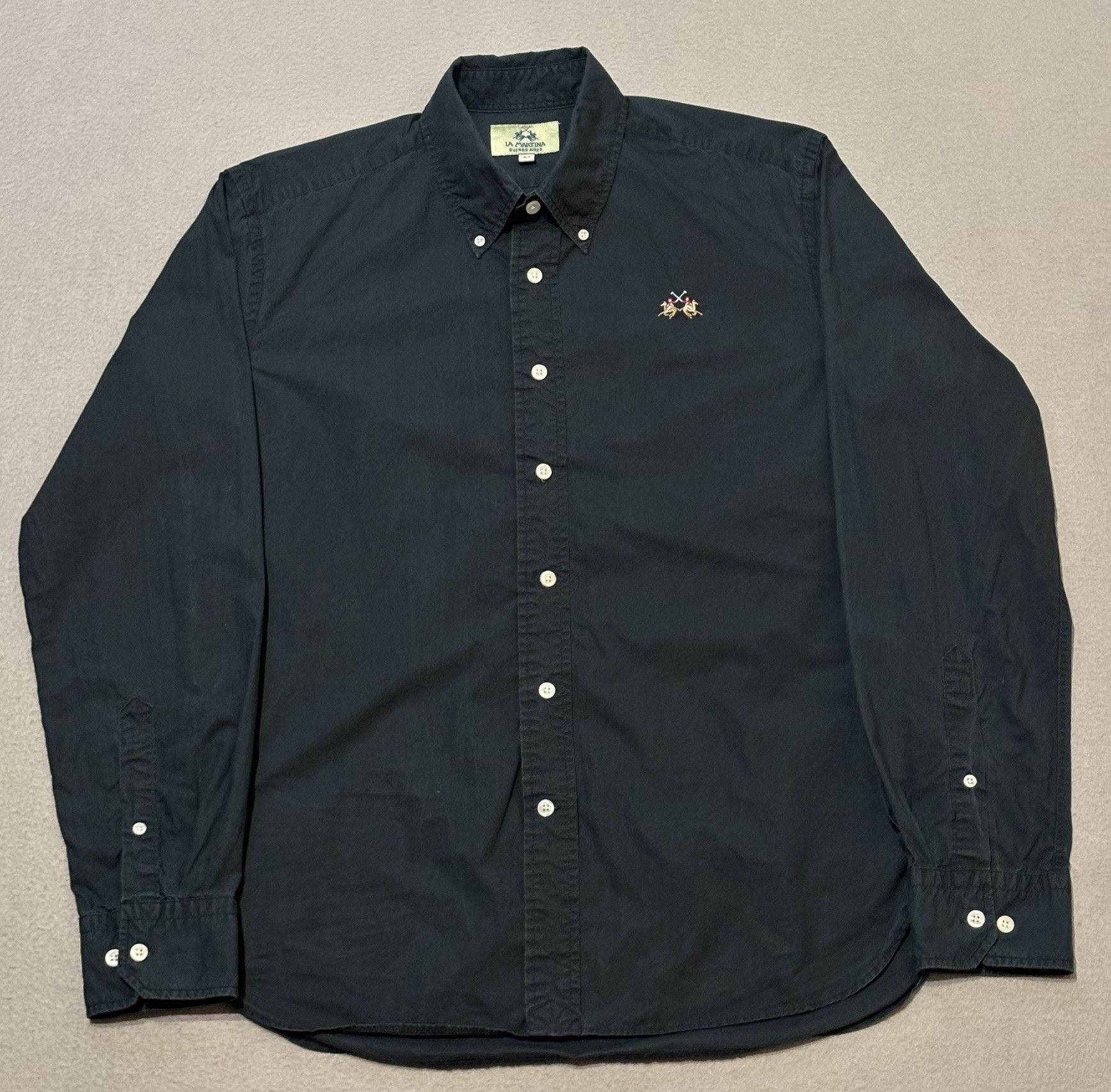 La Martina LA Martina Black shirt Medium Size US M / EU 48-50 / 2 - 5 Thumbnail