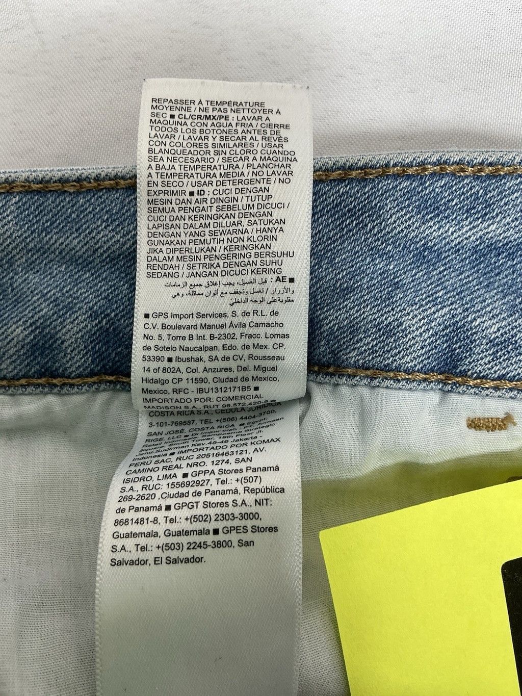 Old Navy Womans Old Navy Stretch Lite Blue Jeans 20 Super Skinny Size 42" / US 20 - 5 Thumbnail