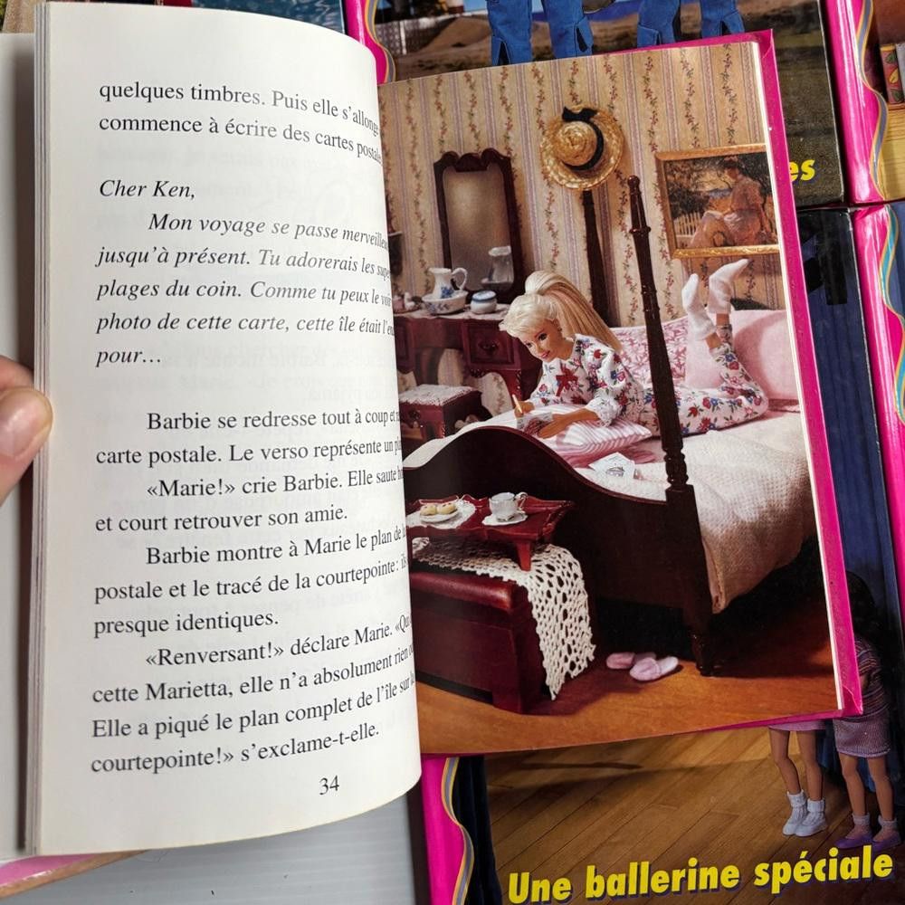 Designer Vintage Barbie & Friends Easy Reader Chapter Books (1999) Size ONE SIZE - 6 Thumbnail