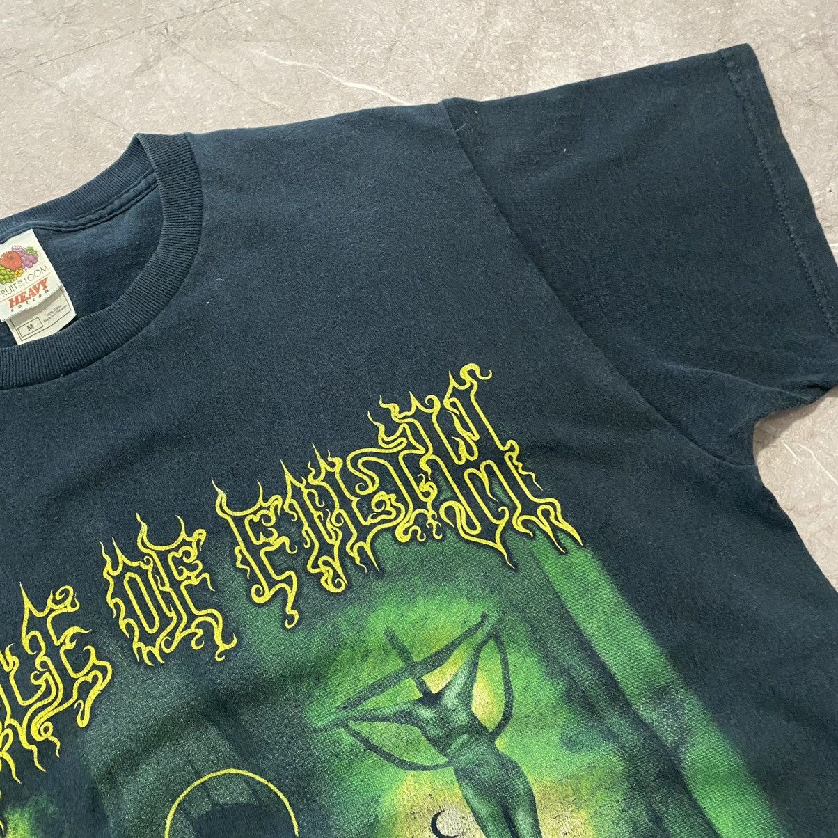 Band Tees × Vintage VINTAGE CRADLE OF FILTH BIG LOGO TEE 00s Size US M / EU 48-50 / 2 - 3 Thumbnail