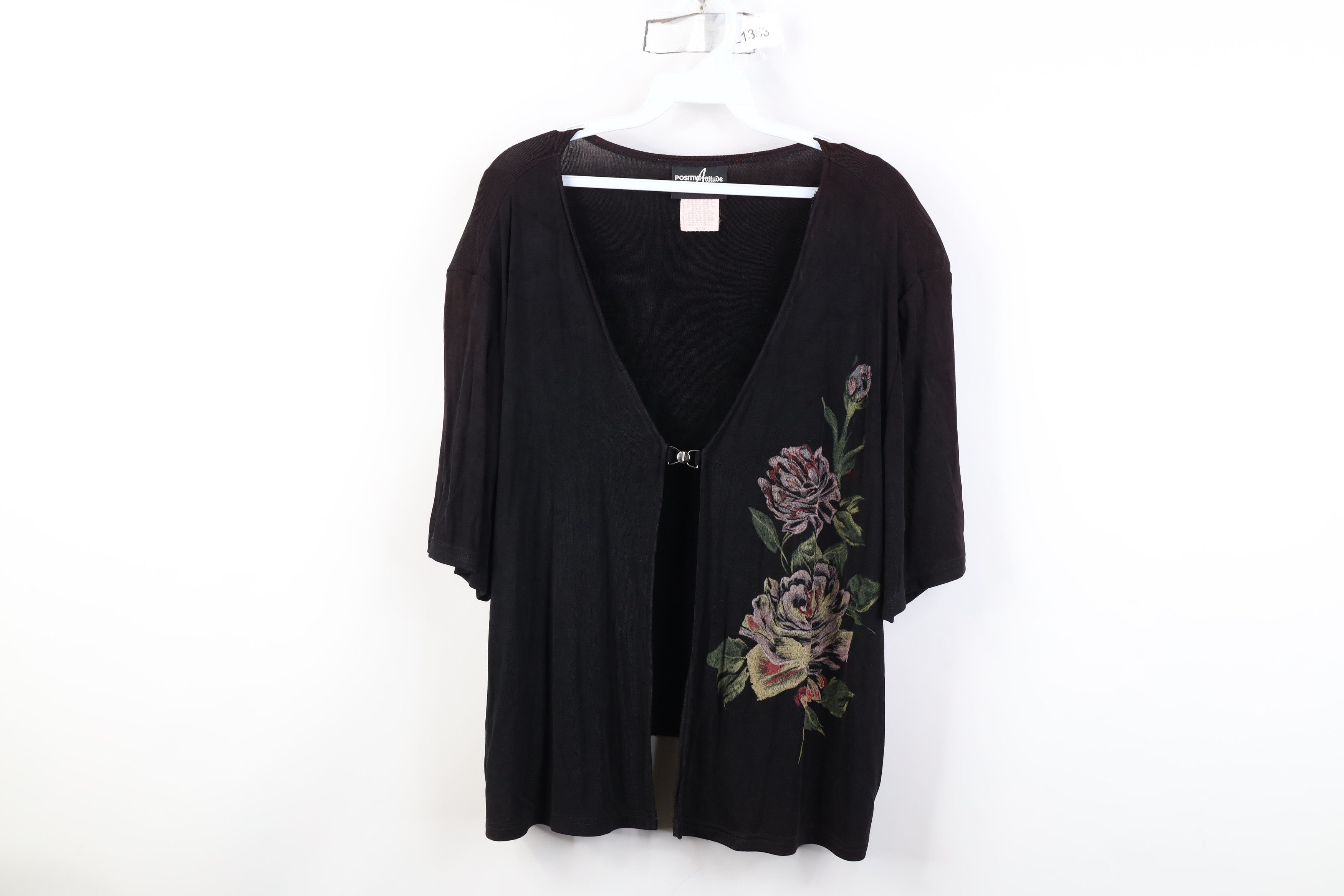 Vintage Vintage 90s Streetwear Ribbed Clasp Cardigan Shirt USA Size L / US 10 / IT 46 - 1 Thumbnail