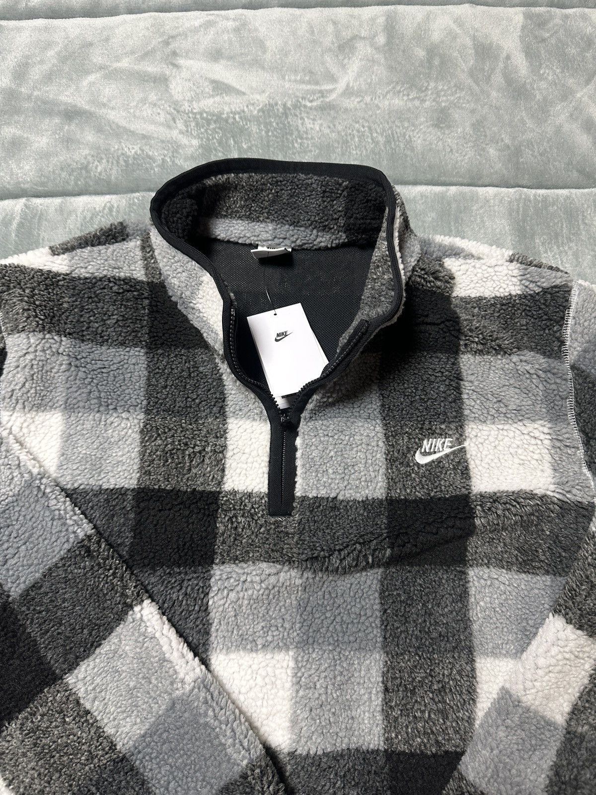 Nike New Nike Fleece Club Winterized 1/4 Zip Black Size XXL Size US XXL / EU 58 / 5 - 2 Thumbnail