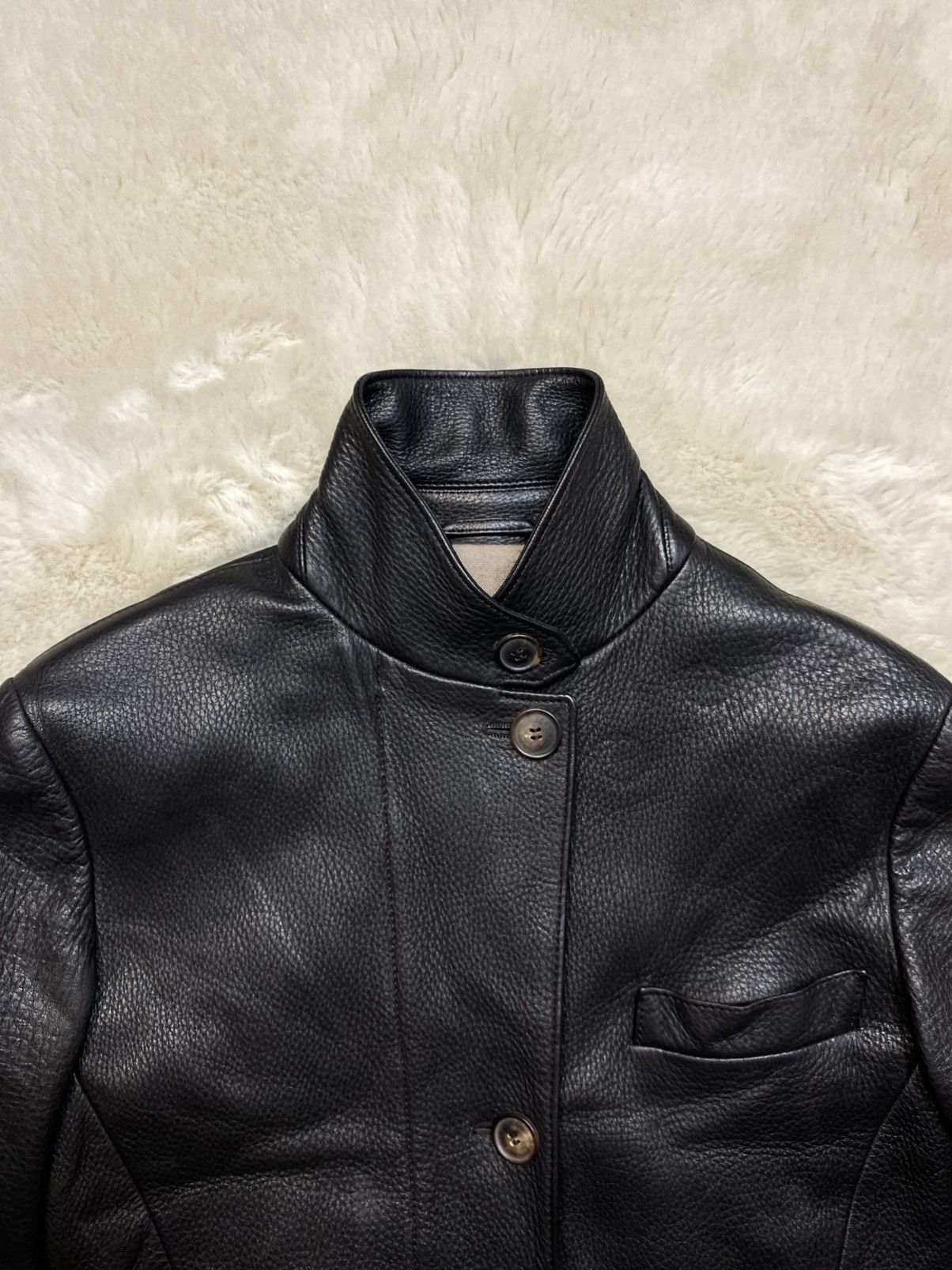 Loro Piana Loro Piano Deer Leather Coat Size M / US 6-8 / IT 42-44 - 3 Thumbnail