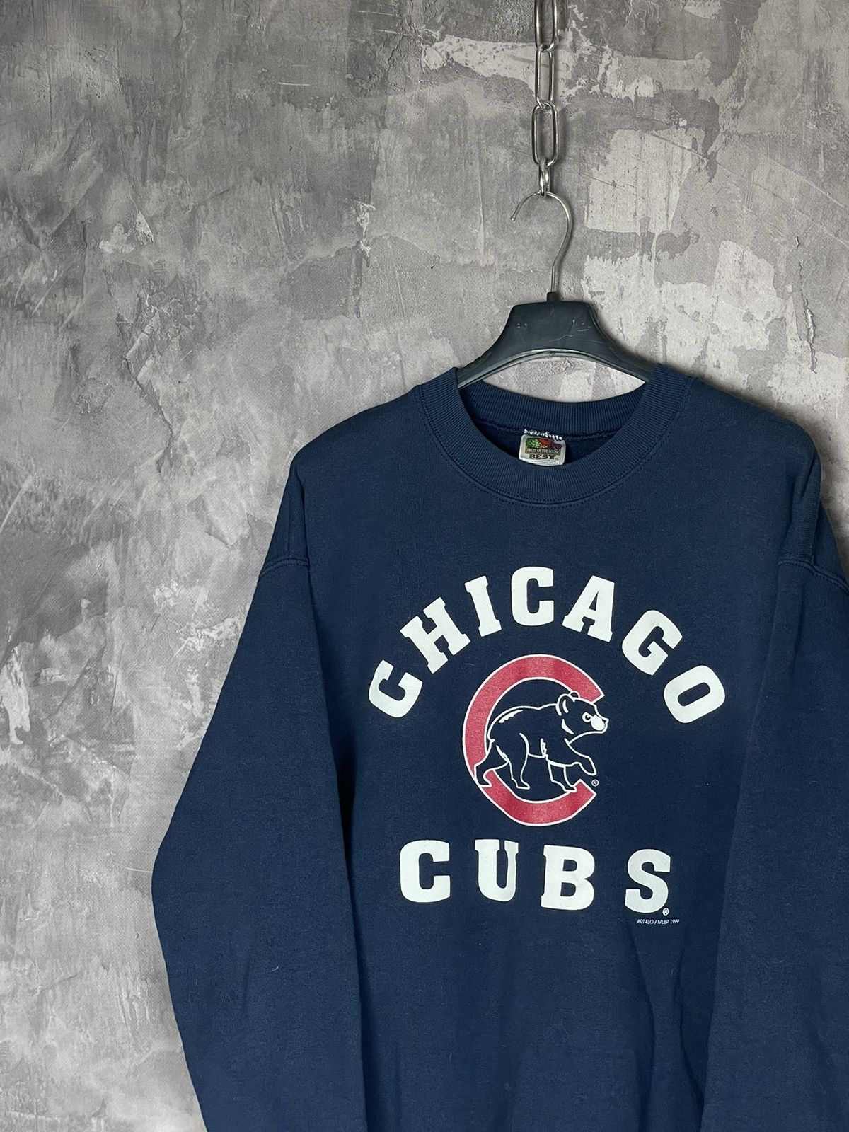 MLB × Vintage Vintage Chicago Cubs Crewneck Sweatshirt 1999 90s Y2K Oneita Size US M / EU 48-50 / 2 - 4 Thumbnail