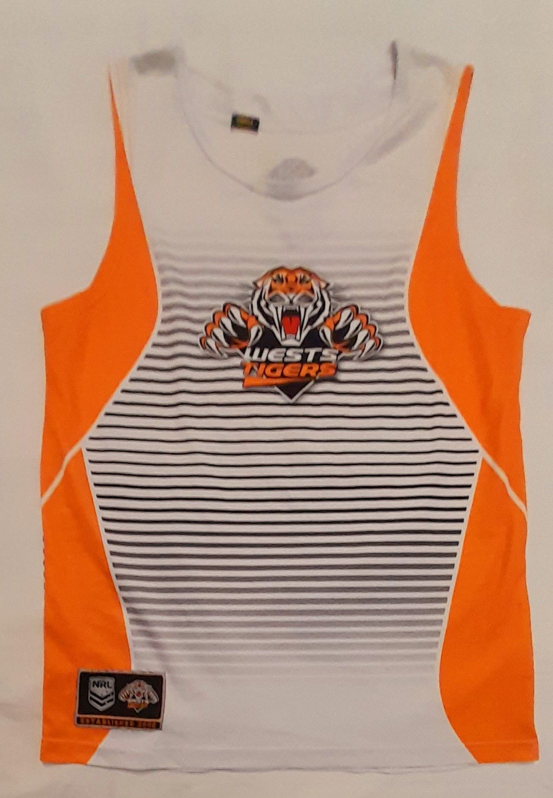 Vintage West Tigers rugby Australia NRL top tank S jersey Size US S / EU 44-46 / 1 - 1 Thumbnail