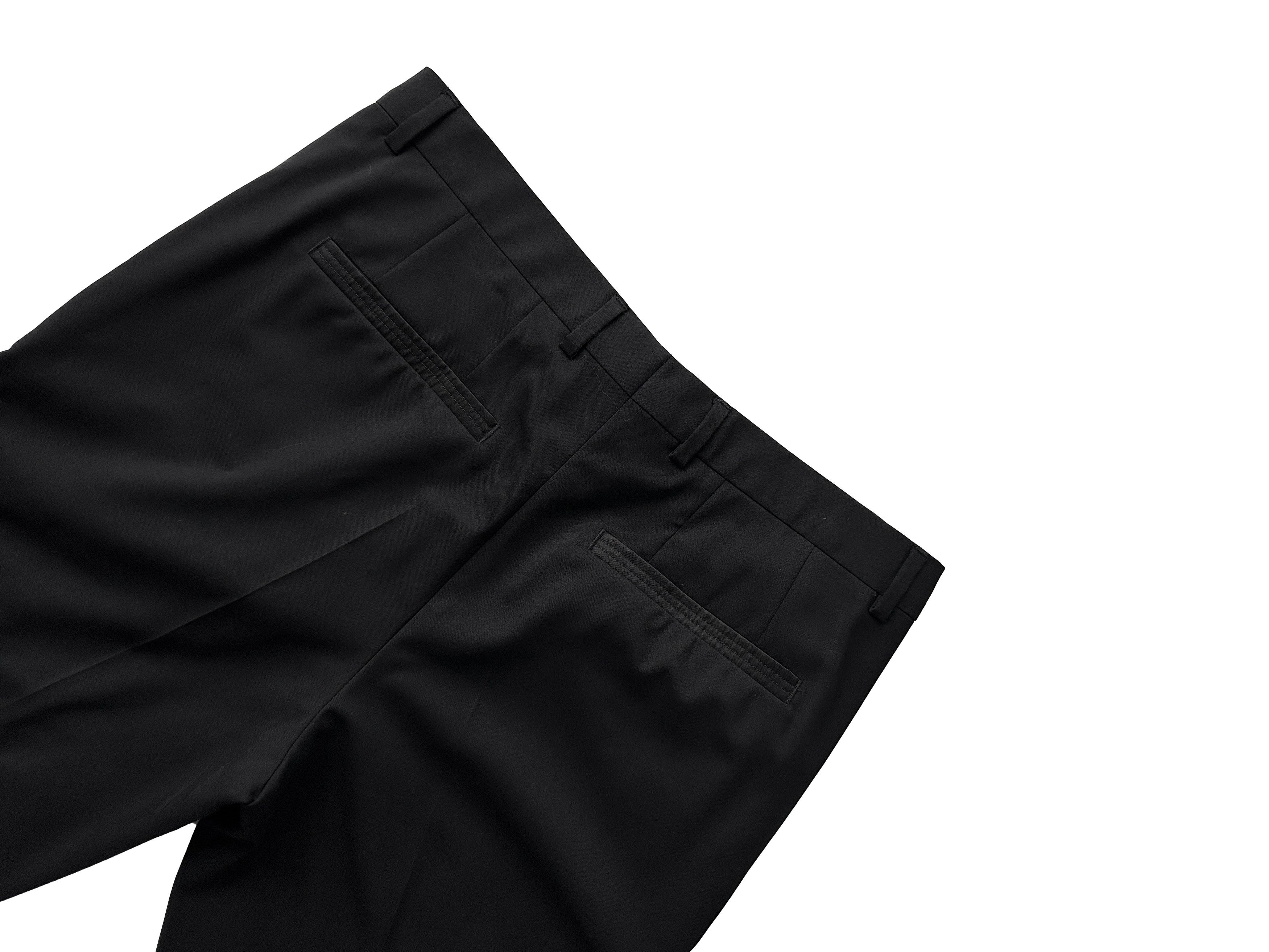 Hugo Boss Hugo Boss black wool trousers Size US 32 / EU 48 - 5 Thumbnail