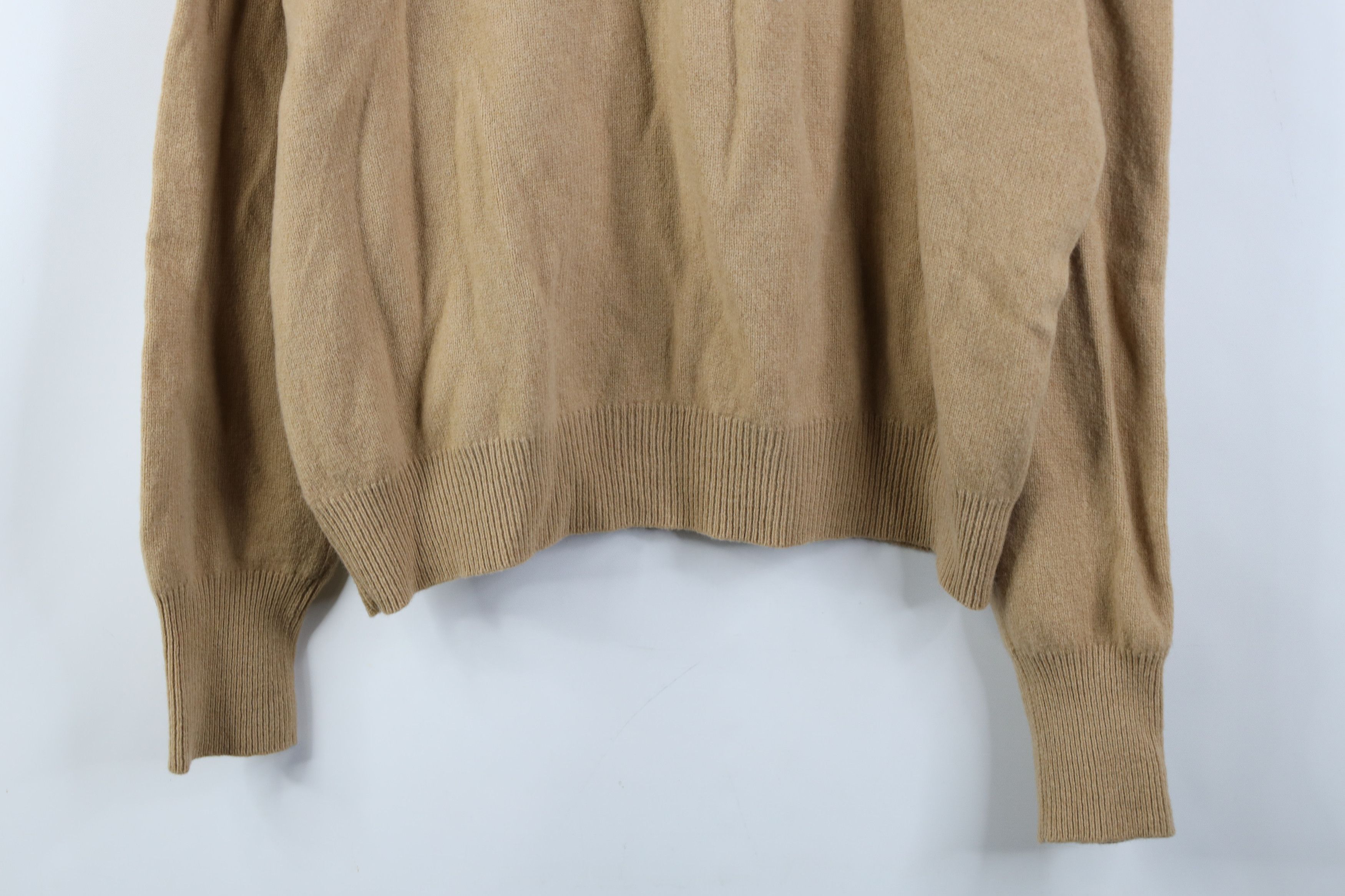 Ralph Lauren Vintage 90s Ralph Lauren Lambswool Collared Sweater Size US XL / EU 56 / 4 - 3 Thumbnail
