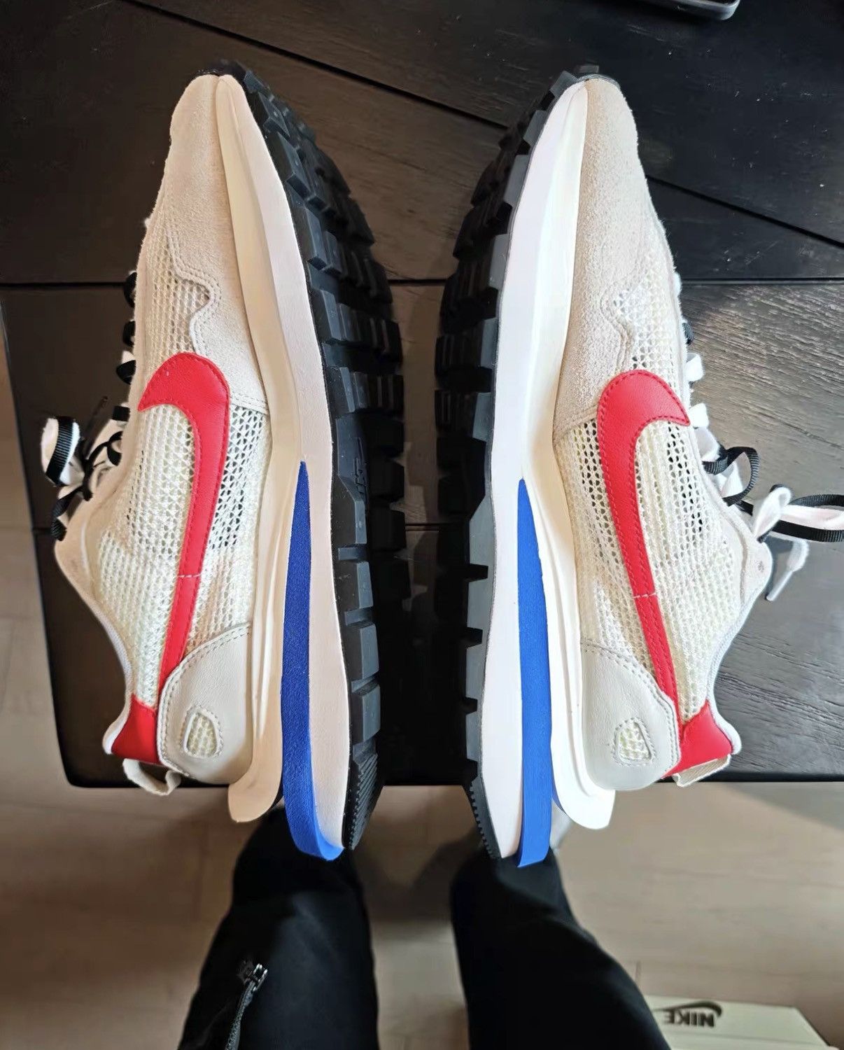 Nike × Sacai Sacai x Nike Deconstructed Grey White J42 Size US 10 / EU 43 - 3 Thumbnail