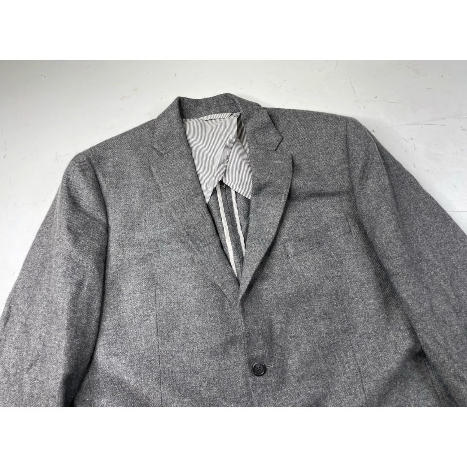Todd Snyder Todd Snyder Wool Cashmere Sutton Suit Jacket Blazer Men’s 46R Gray Suit Jacket Size 46R - 7 Thumbnail