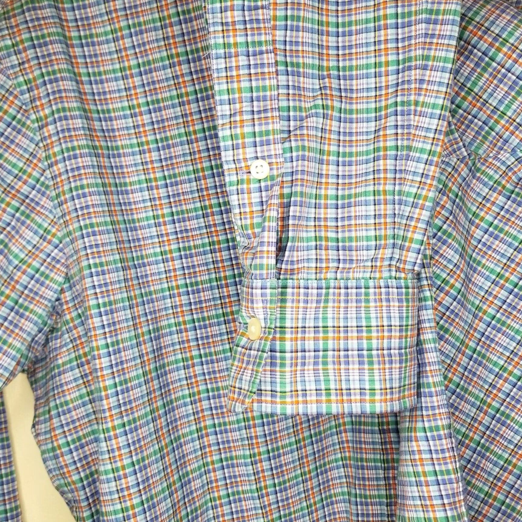 Polo Ralph Lauren Polo Ralph Lauren Shirt Men Long Sleeve Plaid Button-Up 15.5/39 Multicolor Mens - 39) Size US M / EU 48-50 / 2 - 4 Thumbnail
