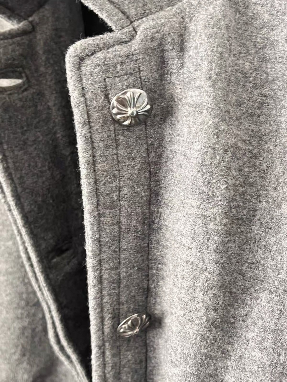 Chrome Hearts Chrome hearts wool coat Size US XS / EU 42 / 0 - 3 Thumbnail