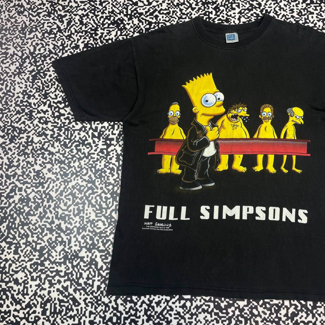 Cartoon Network Vintage 1998 Simspons Humor Cartoon Faded T-shirt 90s Size US L / EU 52-54 / 3 - 2 Thumbnail