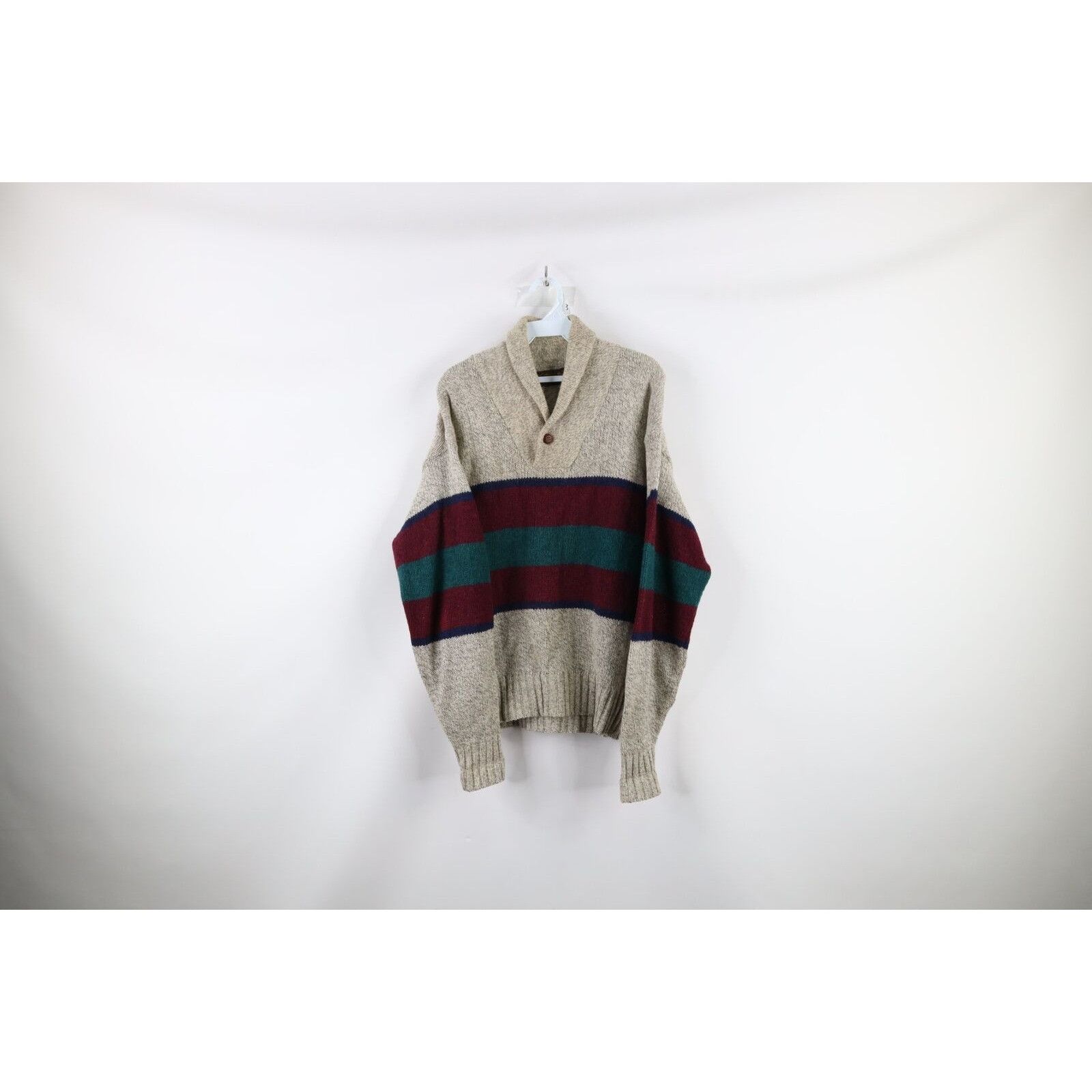 Eddie Bauer VINTAGE Eddie Bauer Cable-Knit Sweater Mens Medium 