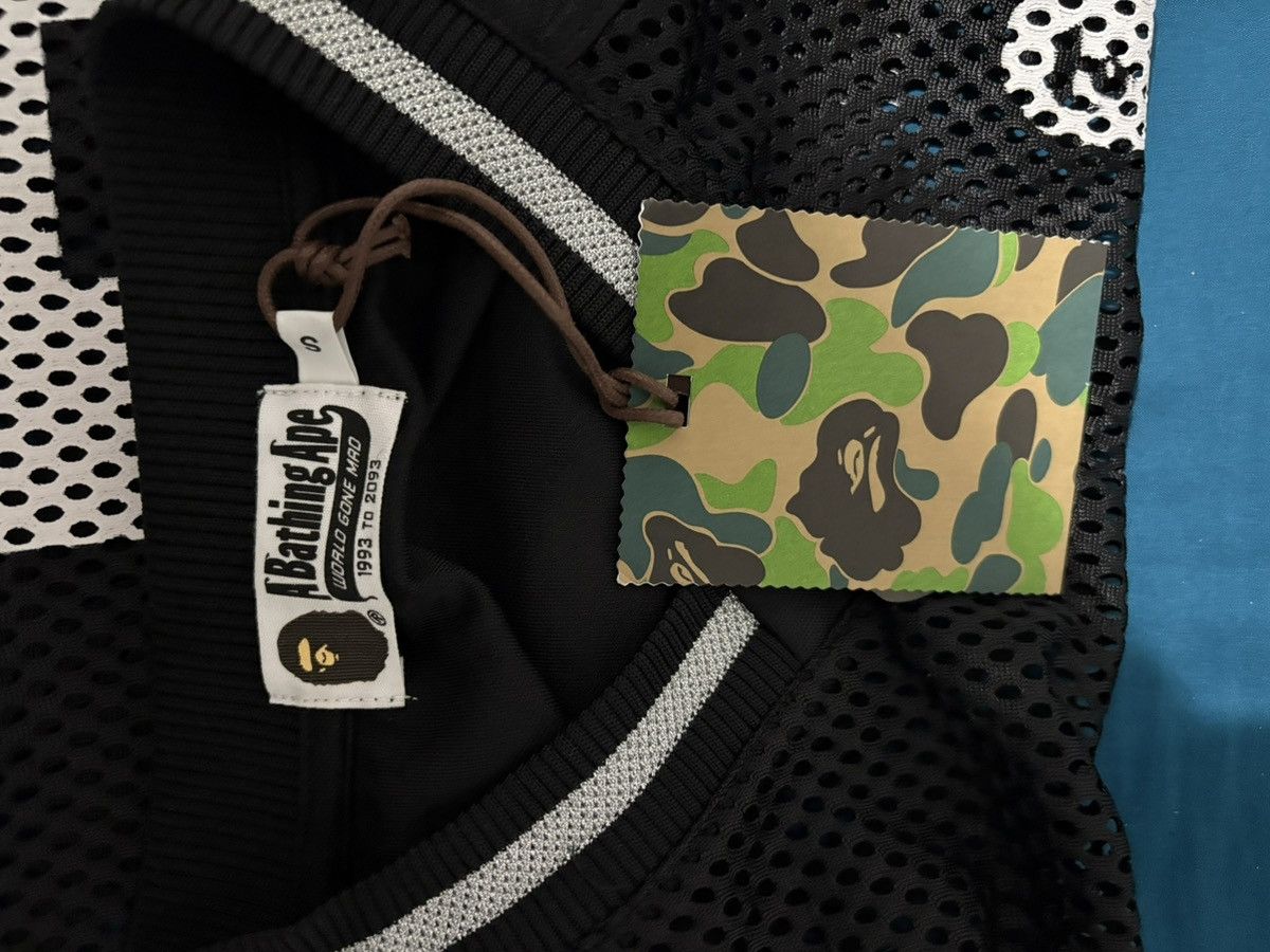 Bape BAPE Line Camo Multilogo Relaxed Fit Football Jersey 'Black' Size US S / EU 44-46 / 1 - 7 Thumbnail