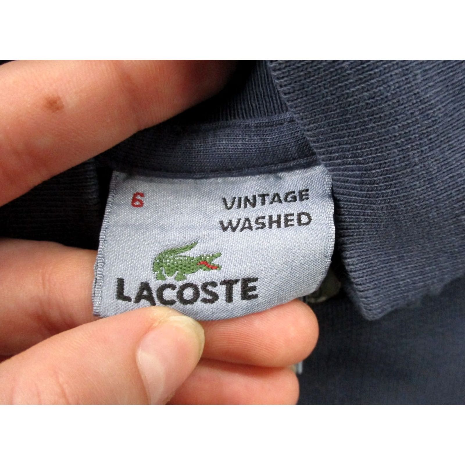 Lacoste Lacoste Jacket Blue Casual Pullover Sweater XL 6 Golf Sport Logo 1/4 Zip Basic Jacket Womens Size M / US 6-8 / IT 42-44 - 7 Thumbnail