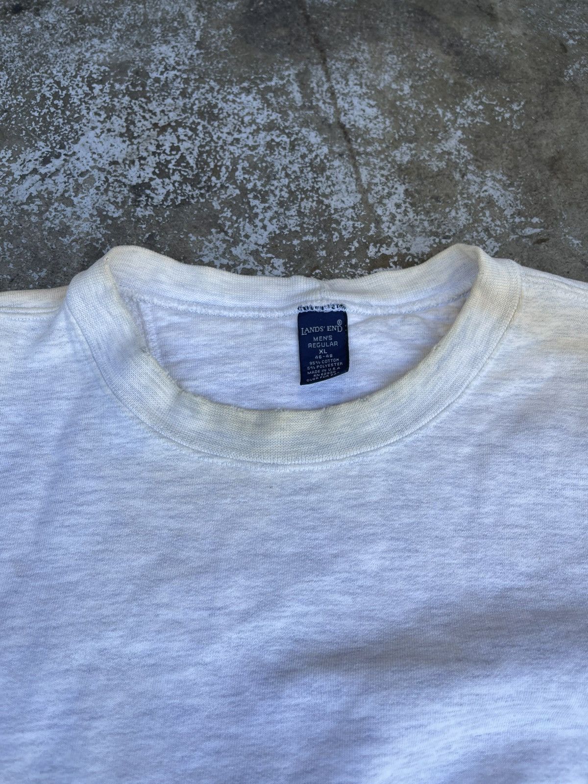 Lands' End Vintage Lands End Made In USA Sweatshirt Size US XL / EU 56 / 4 - 3 Thumbnail