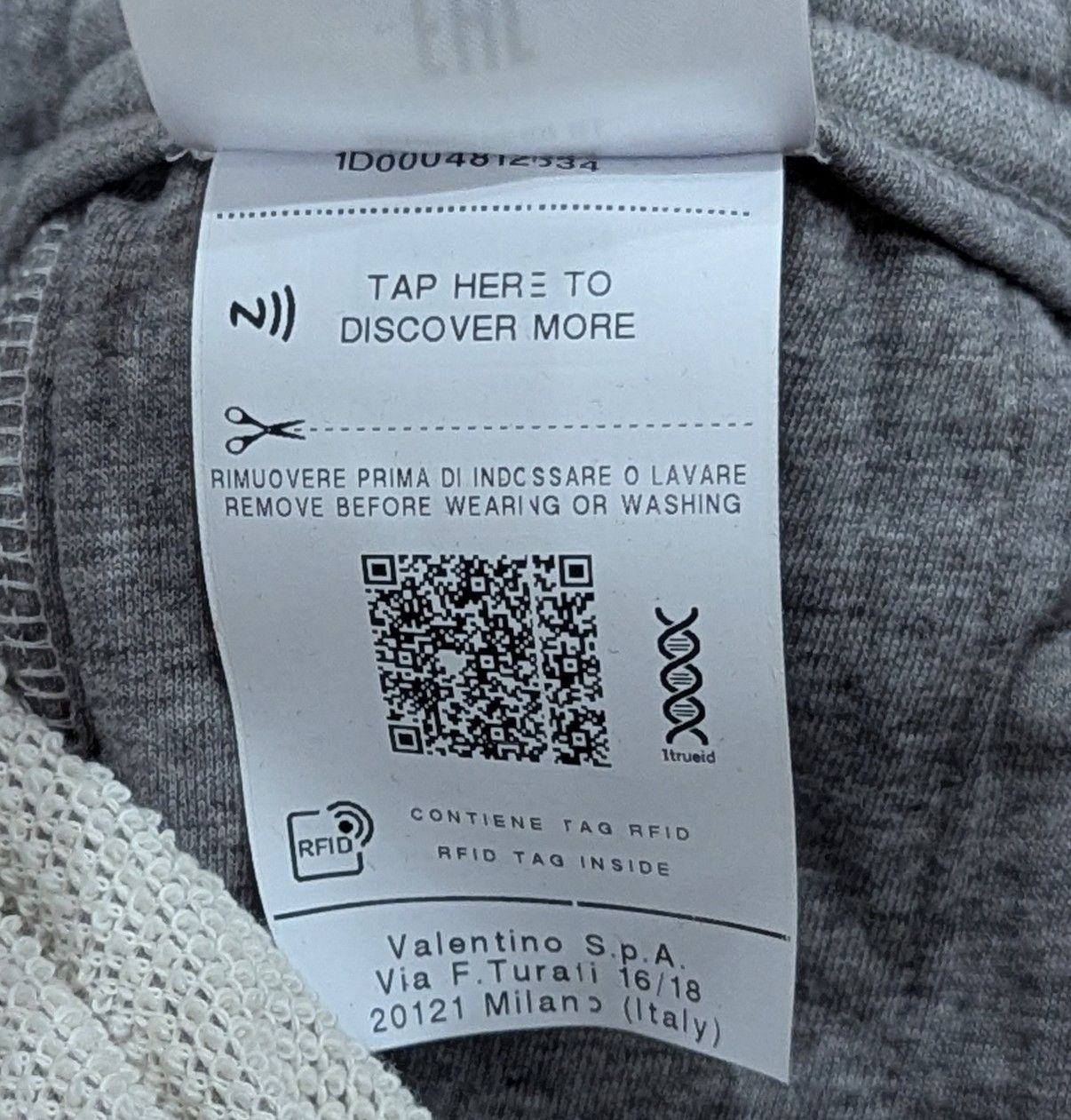 Valentino Valentino Logo Drawstring Sweat Shorts Light Gray Medium Size US 32 / EU 48 - 7 Thumbnail