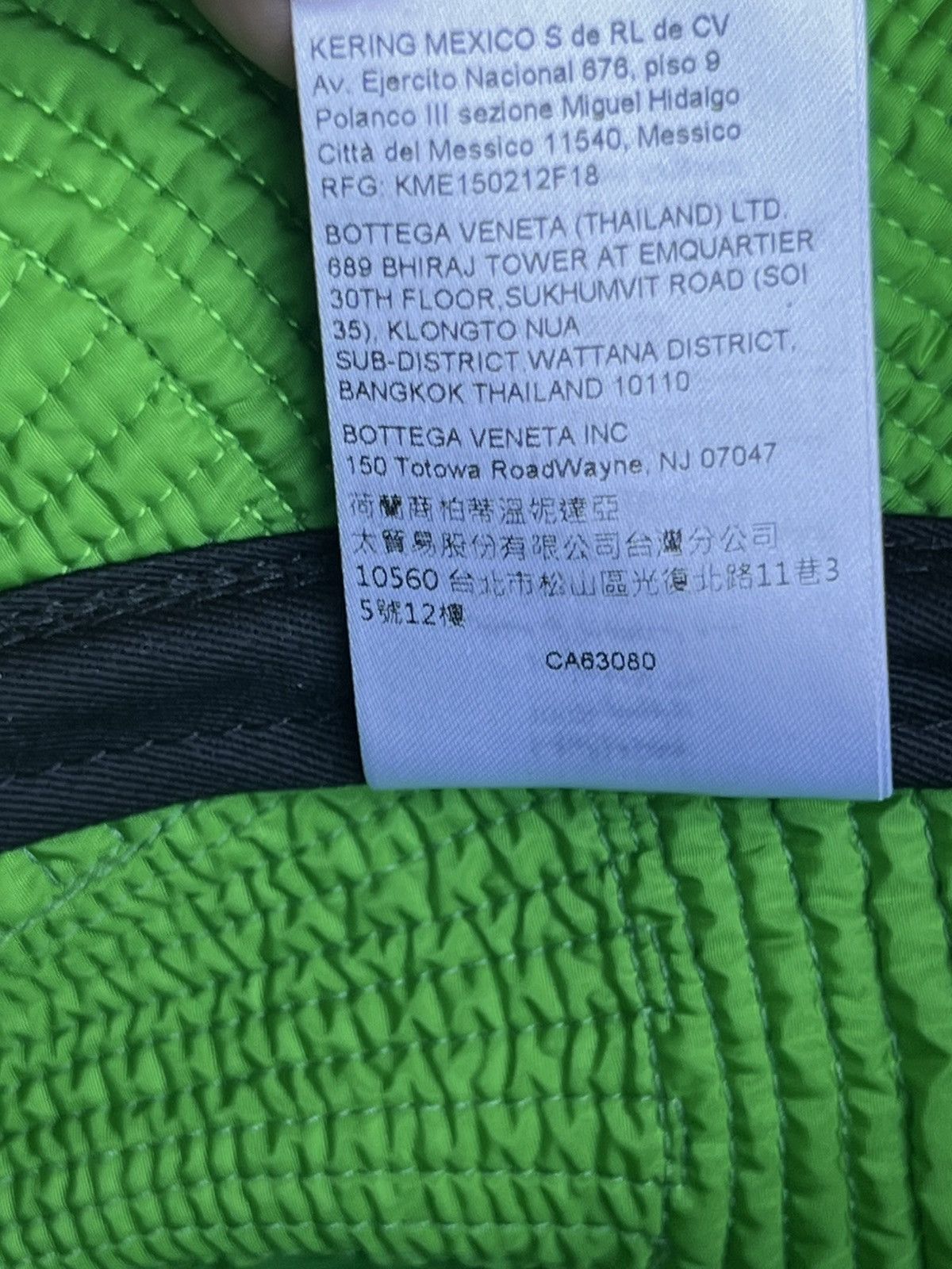 Bottega Veneta Bottega Veneta Bucket Hat Acid Green Intrecciato Nylon new S Size ONE SIZE - 25 Thumbnail