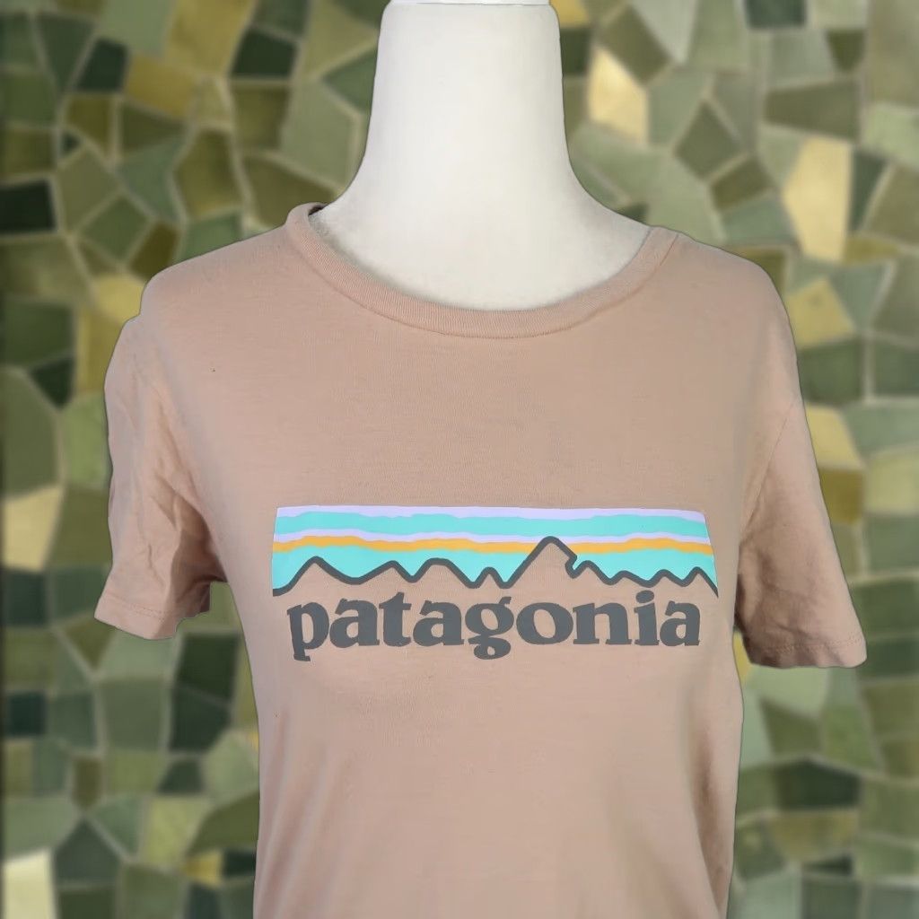Patagonia Patagonia tan graphic organic cotton t-shirt Womens XS Size XS / US 0-2 / IT 36-38 - 1 Thumbnail