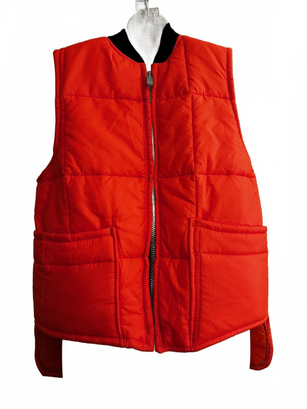 Other Vintage ZeroWear Quilted Blaze Orange Vest USA Small Size US S / EU 44-46 / 1 - 1 Thumbnail