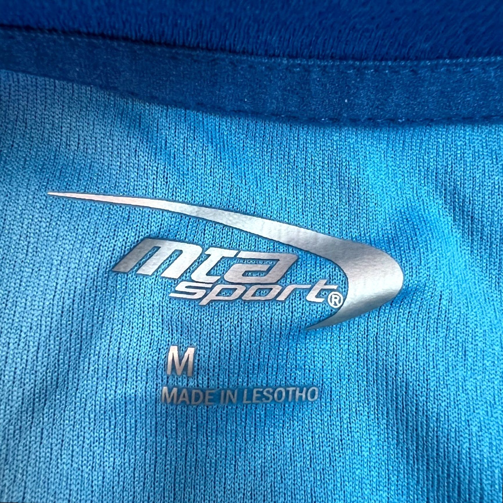 Vintage MTA Sport Mens Crew Neck Short Sleeves T Shirt Casual Blue Pullover Size M Size US M / EU 48-50 / 2 - 5 Thumbnail