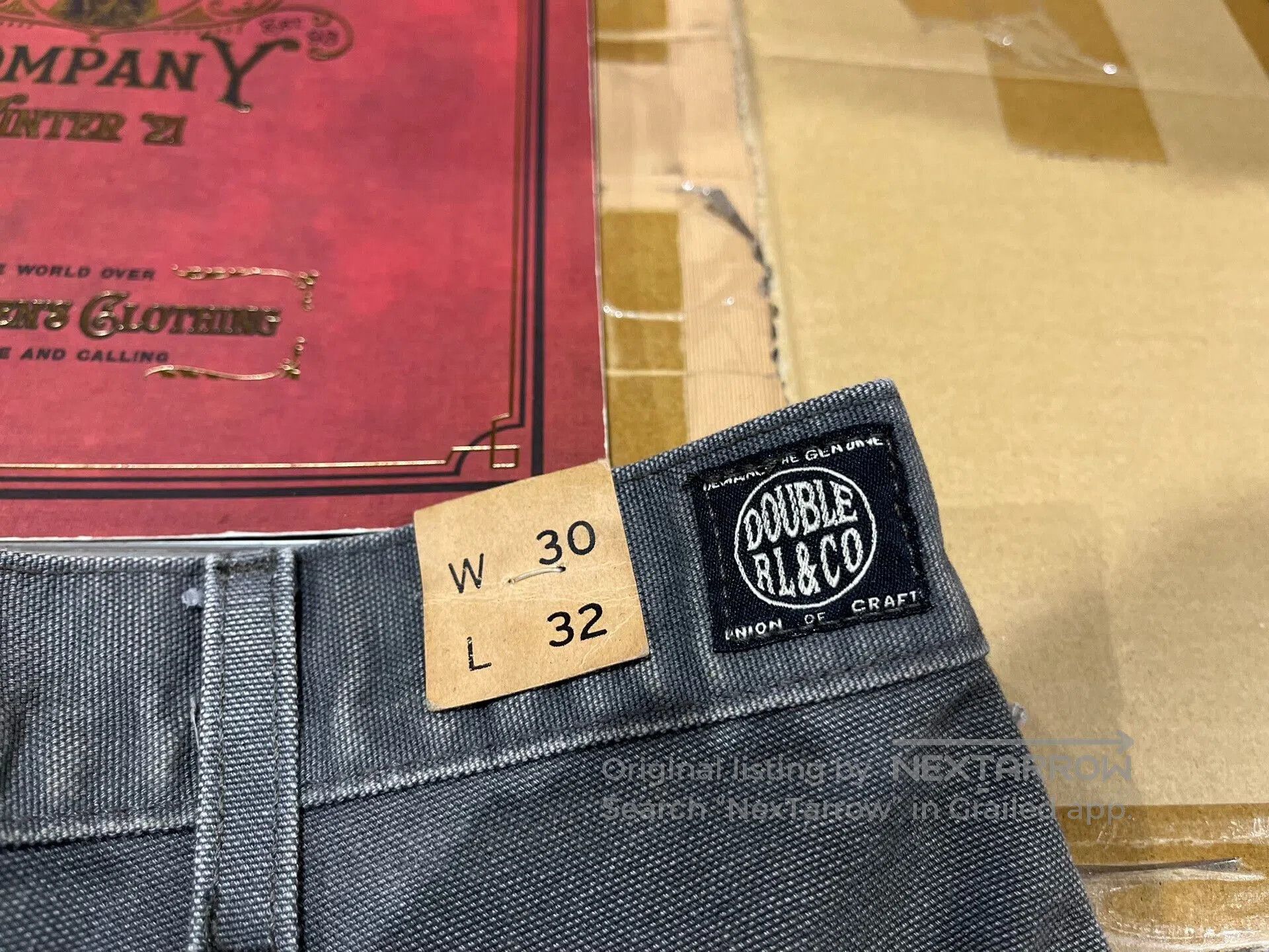 RRL Ralph Lauren RRL Distressed Work Pants. Size US 30 / EU 46 - 6 Thumbnail