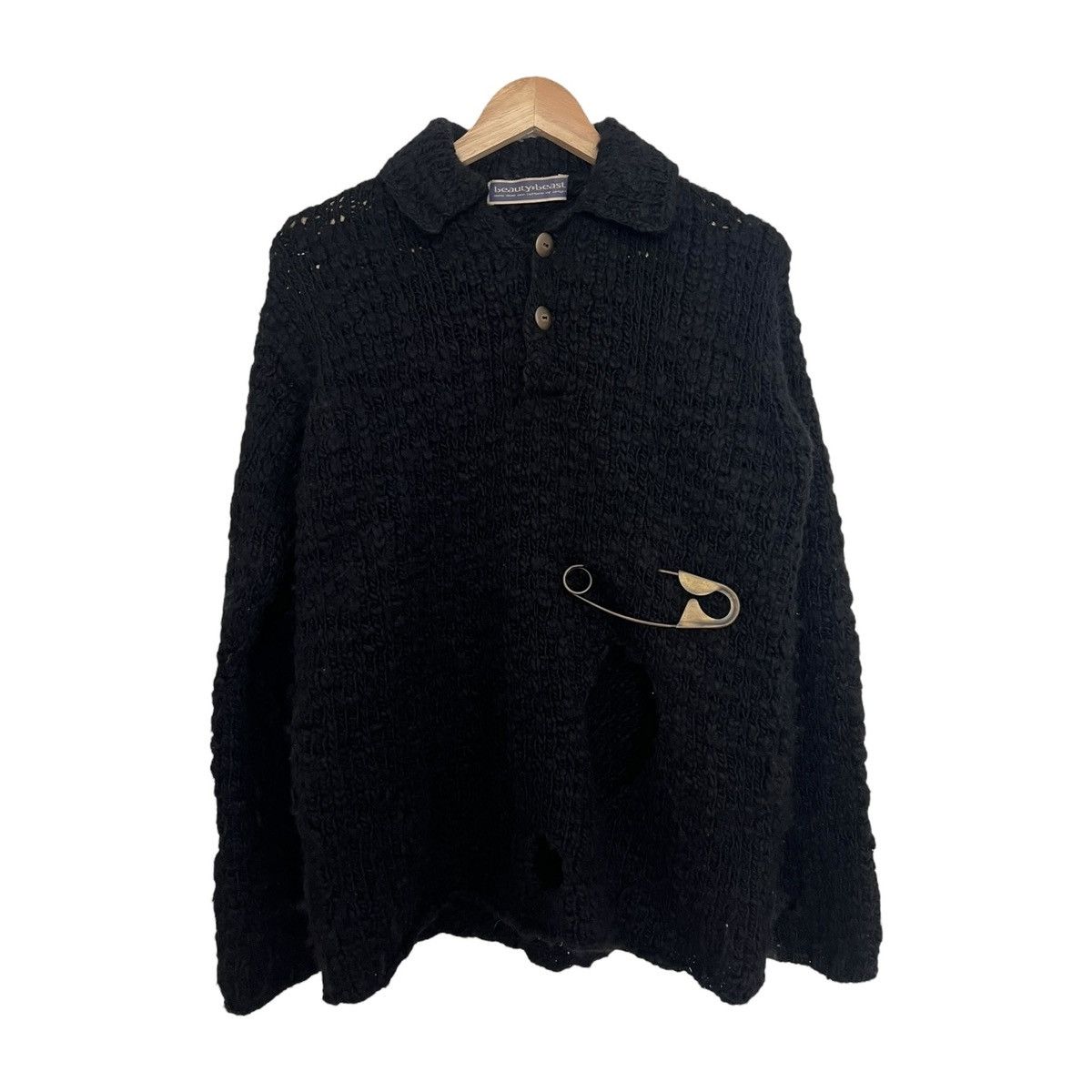Beauty beast heavy knit sweater