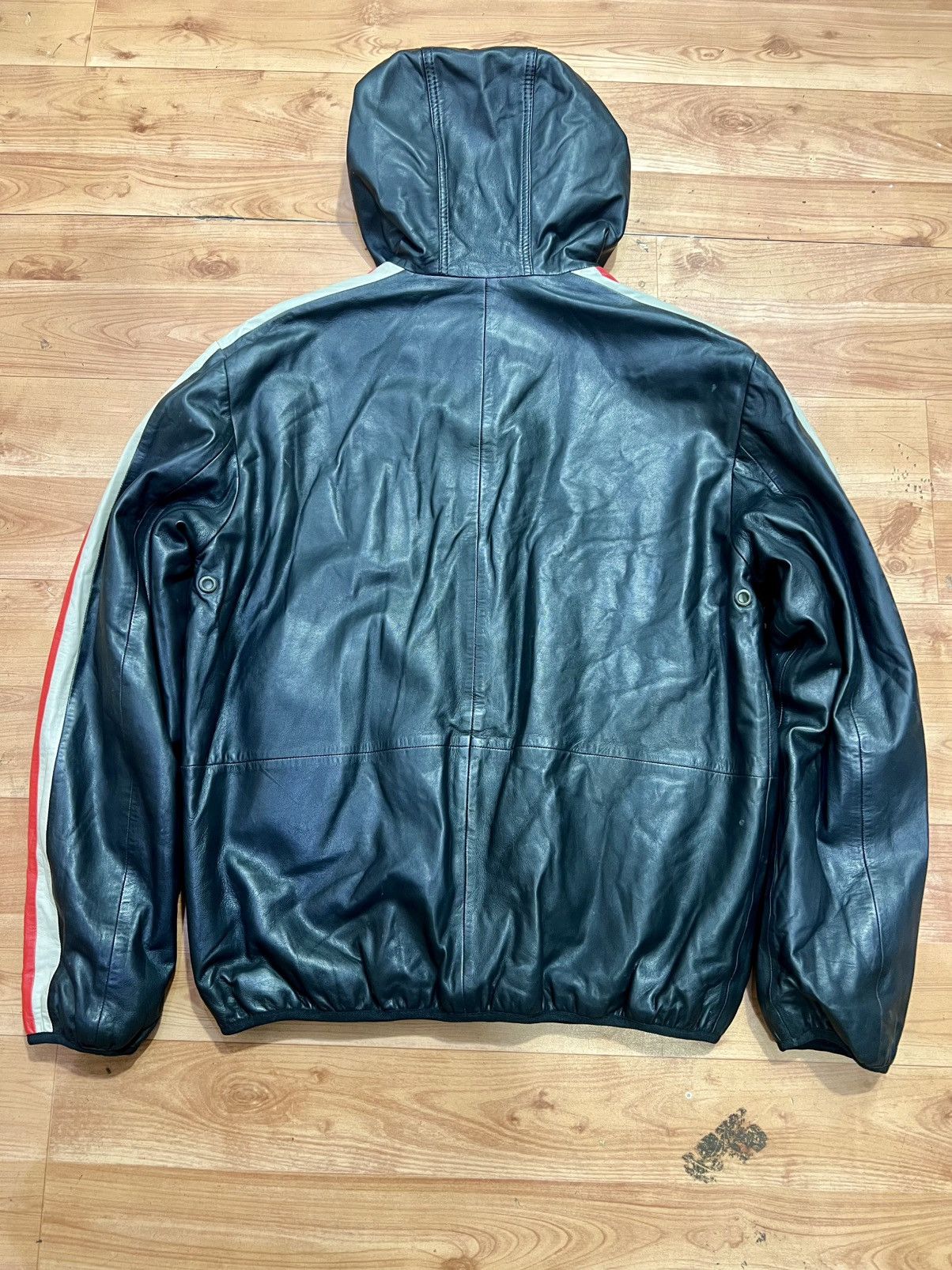 Diesel DIESEL L-MATHIAS LEATHER JACKET SIZE L Size US L / EU 52-54 / 3 - 2 Thumbnail