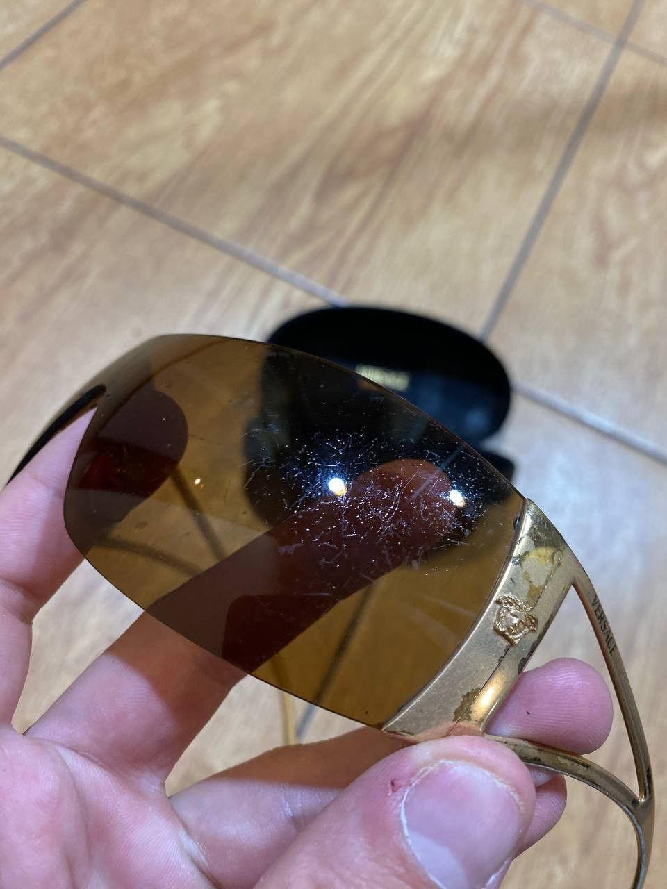 Versace LUXURY Y2K VERSACE Sunglasses Vintage Size ONE SIZE - 3 Thumbnail