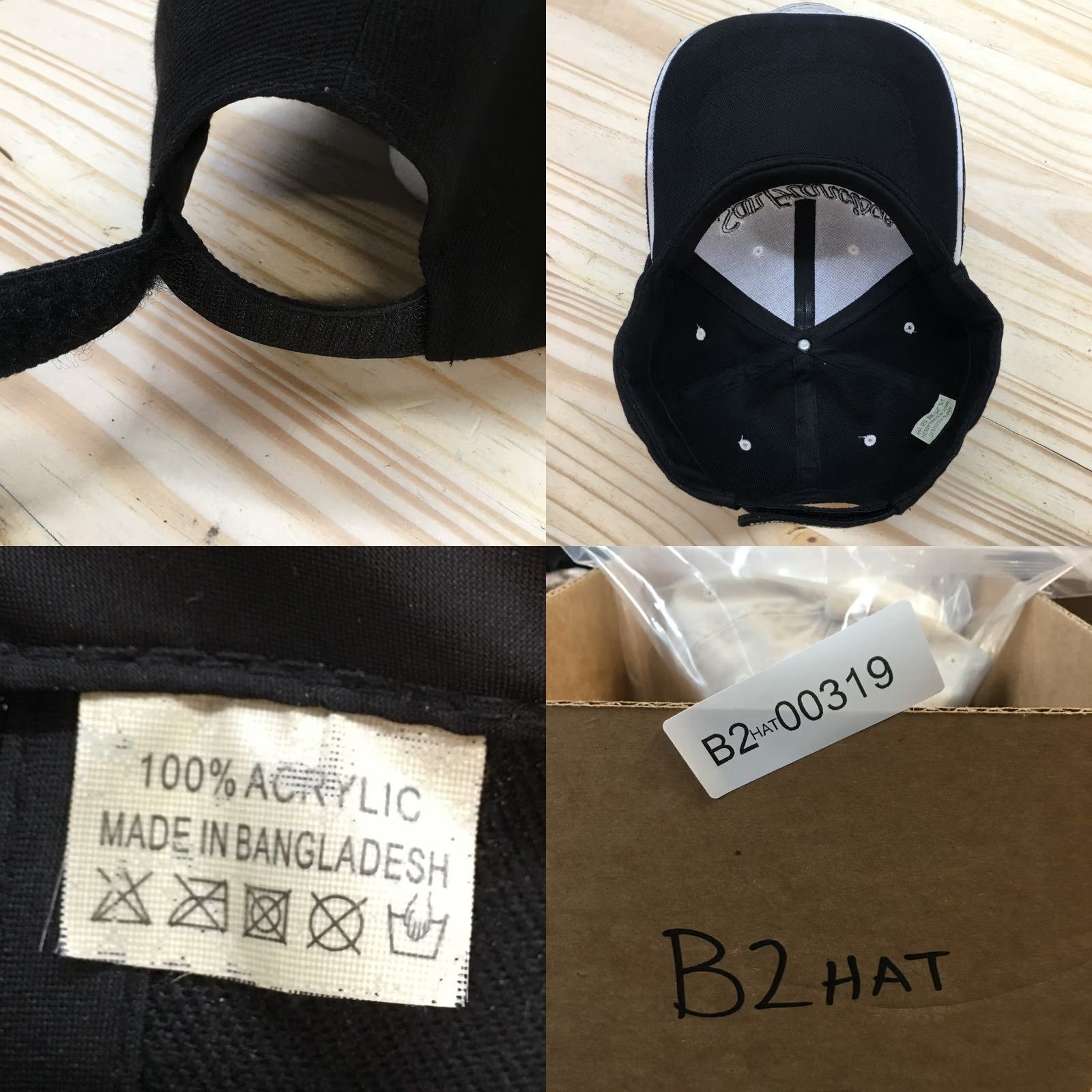 Logo 7 San Francisco Baseball Cap Mens Black OS Adjustable Embroidered Logo Curved Brim Size ONE SIZE - 8 Thumbnail