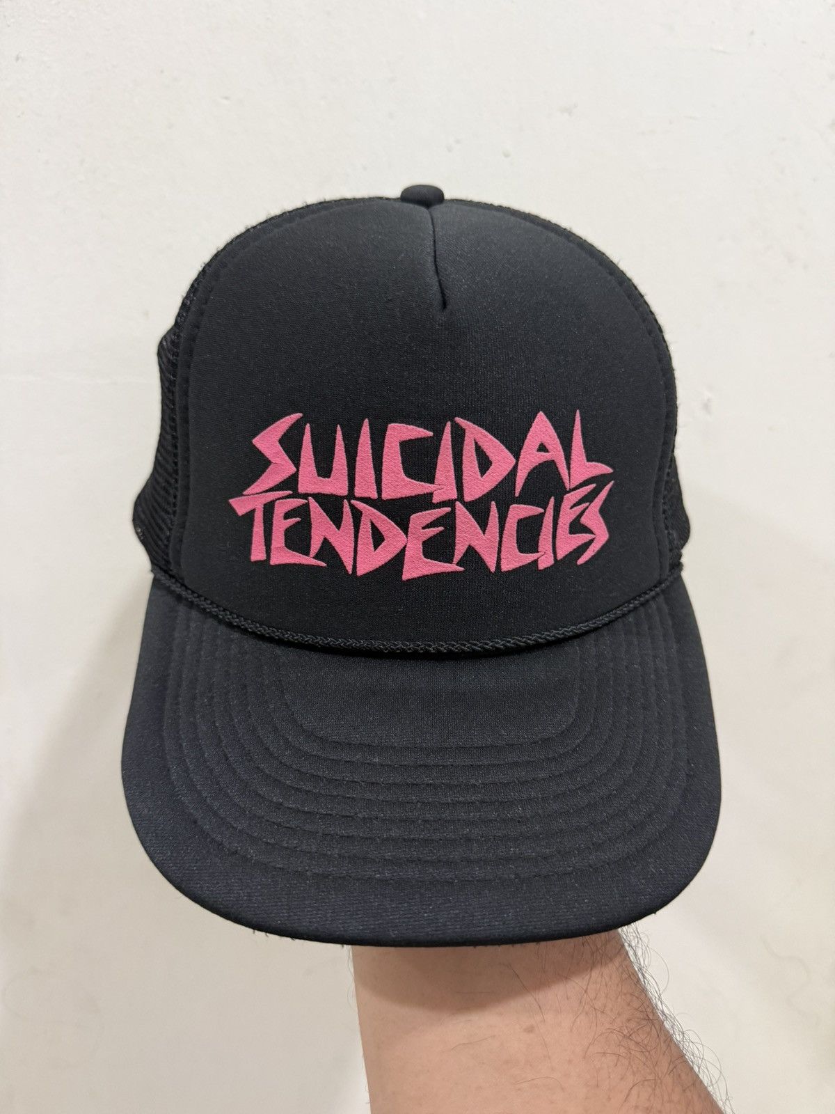 Band Tees VTG Suicidal Tendencies Trucker Hat Size ONE SIZE - 2 Thumbnail