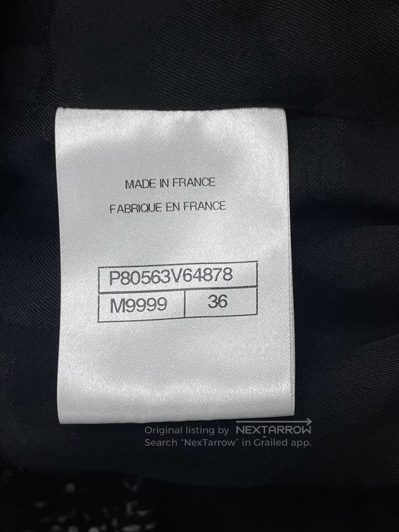 Chanel Chanel 25K black and white colour block stand-up collar be Size XS / US 0-2 / IT 36-38 - 5 Thumbnail