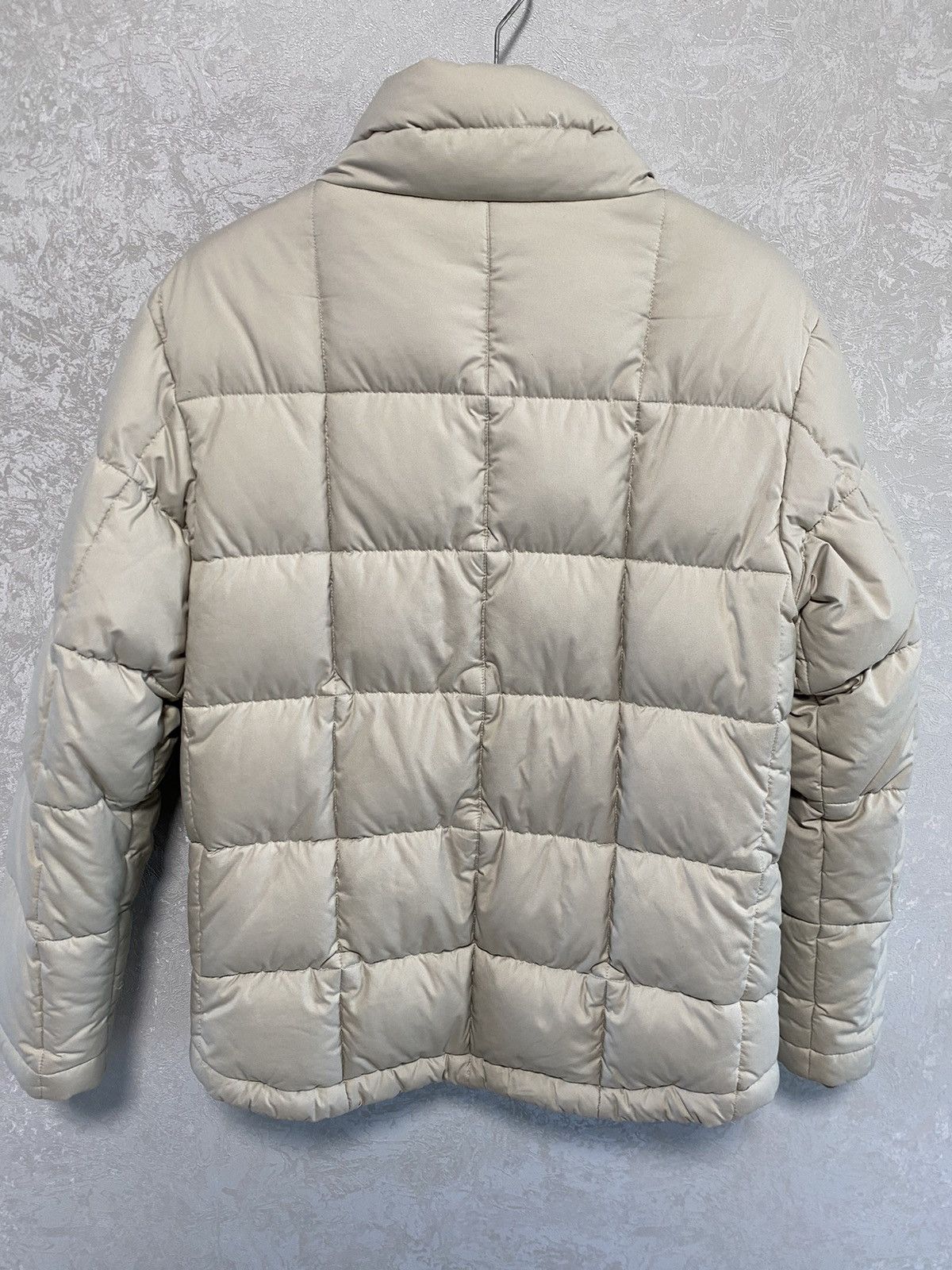 Nike × Vintage Vintage Nike Beige Puffer Jacket Size M 0OS Size M / US 6-8 / IT 42-44 - 6 Thumbnail