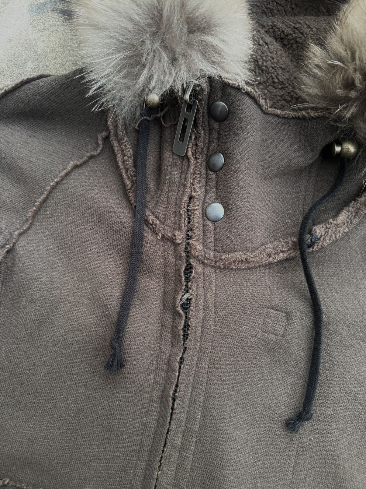 Le Grande Bleu (L.G.B.) LGB Fur Trim Parka Hoodie Size US L / EU 52-54 / 3 - 3 Thumbnail