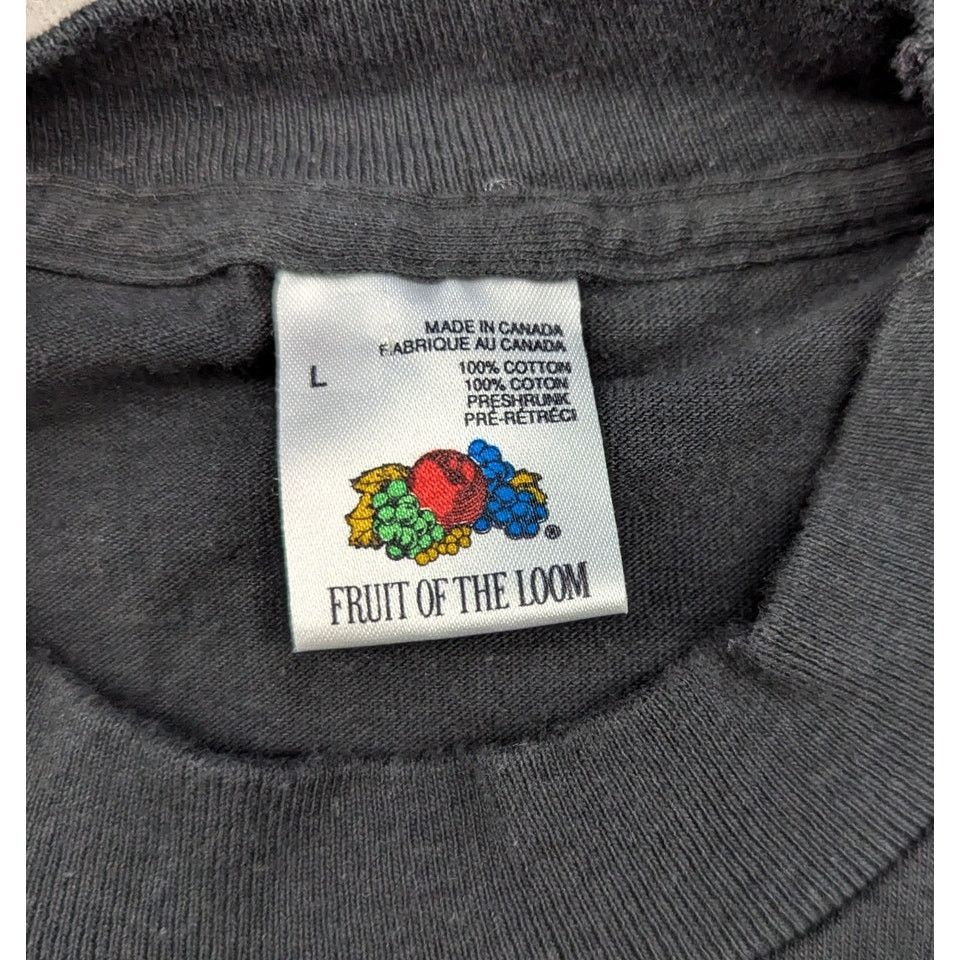 Fruit Of The Loom × Vintage Vintage 1990 Zilon Canadian Art t-shirt Size US L / EU 52-54 / 3 - 3 Thumbnail